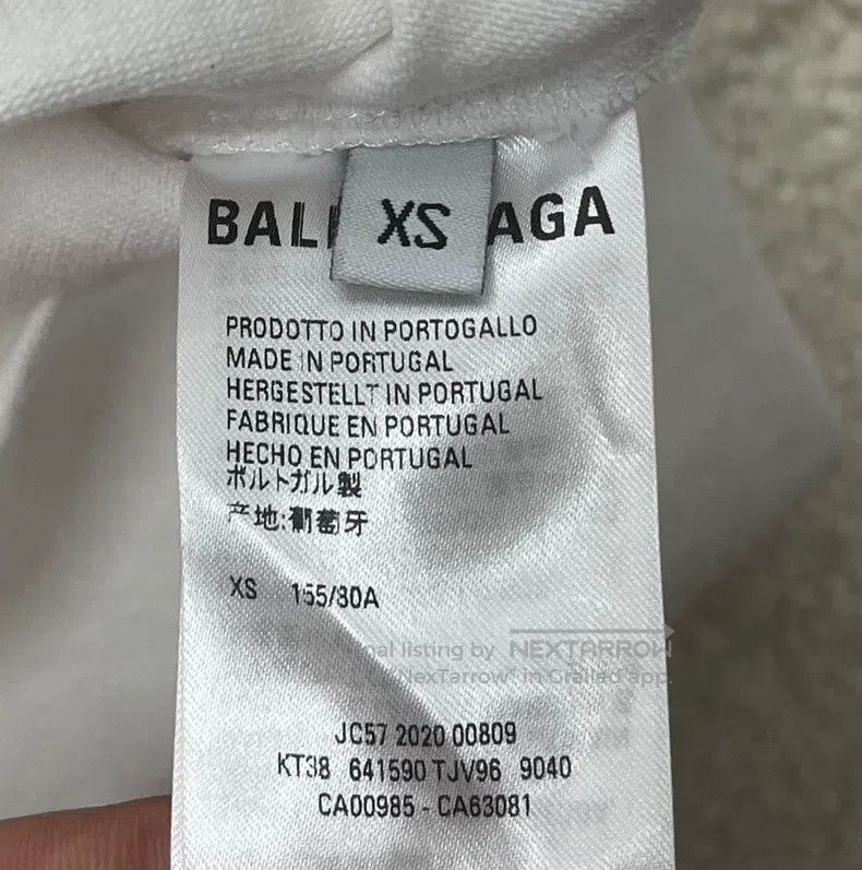 Balenciaga Balenciaga White short-sleeve with graffiti logo, size XS Size US XS / EU 42 / 0 - 3 Thumbnail
