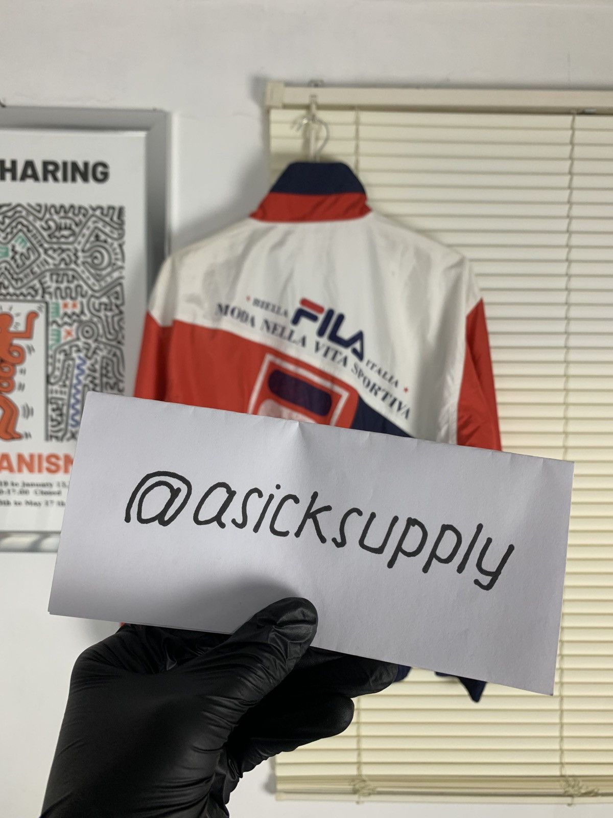 Fila × Vintage Vintage 90s Fila Sport Oversized Track Jacket Size US L / EU 52-54 / 3 - 2 Thumbnail