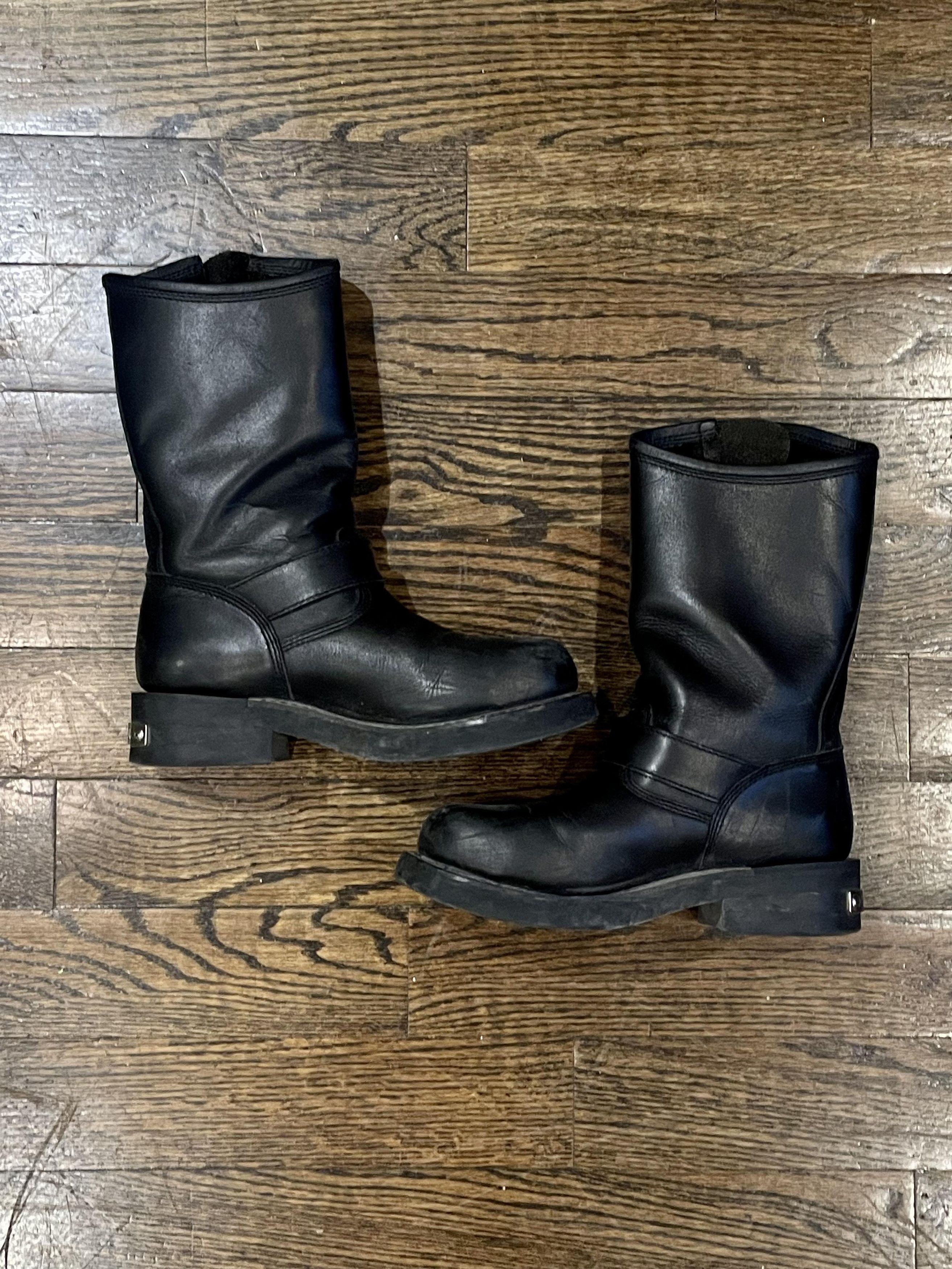 Harley Davidson Rare Harley Davidson Steel Toe Strap Boots Size US 9 / EU 42 - 2 Thumbnail