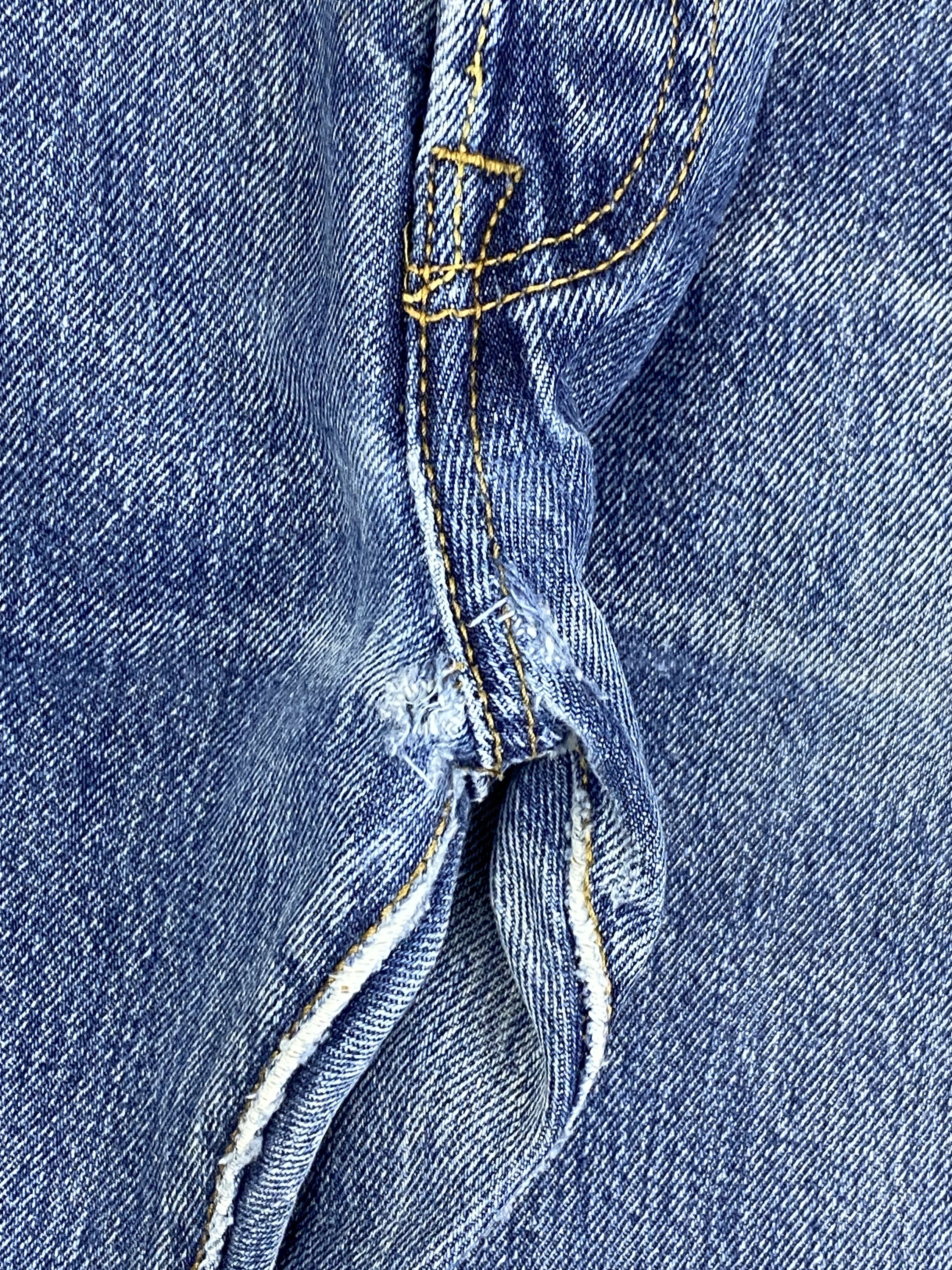 Levi's × Vintage Blue Denim Vintage Levi's 501 Jeans Size US 35 - 14 Thumbnail