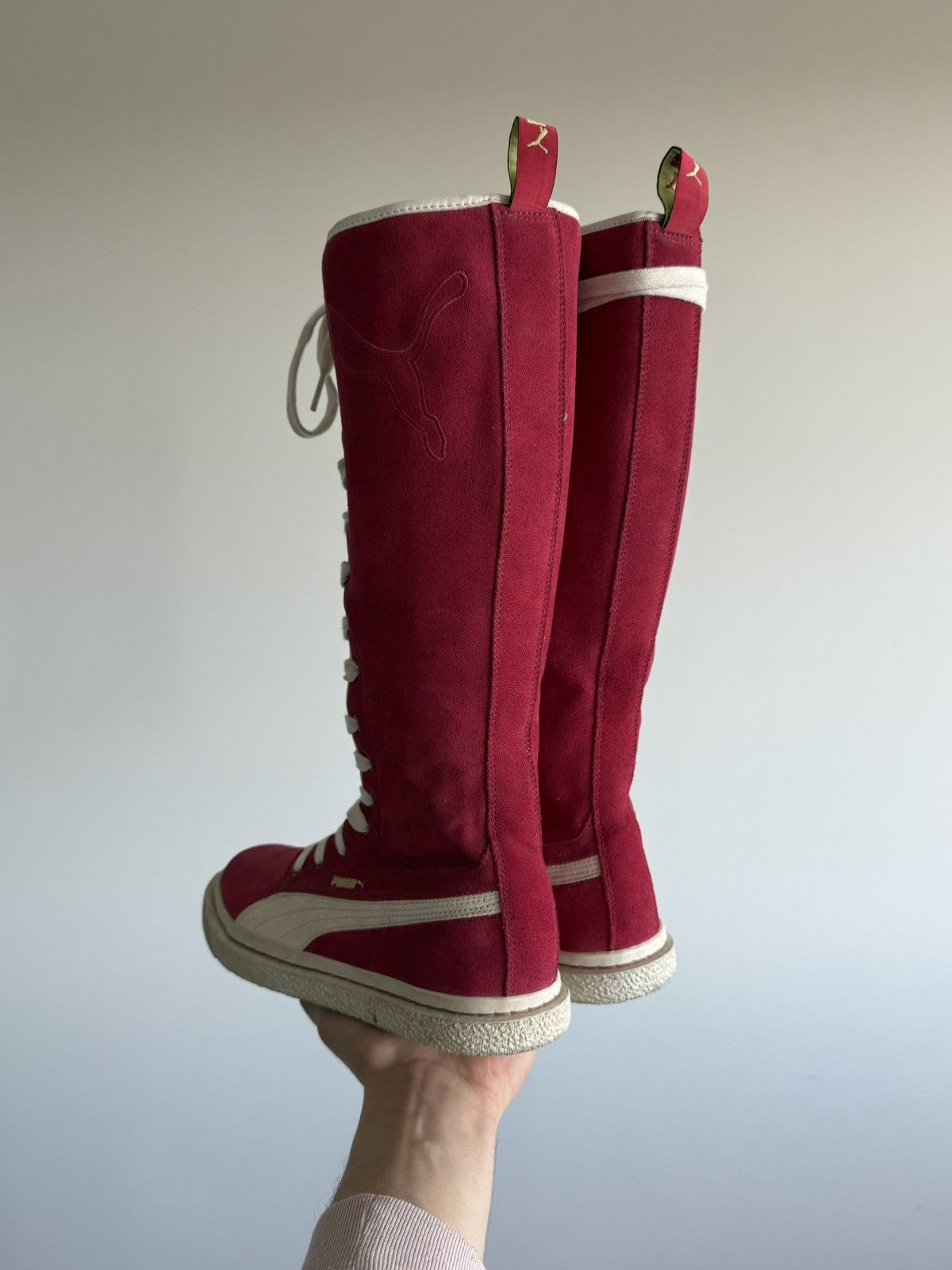 Puma Vintage Y2k Archive Puma Speed Cat Knee-High Gorpcore Boxing Size US 9 / IT 39 - 9 Thumbnail