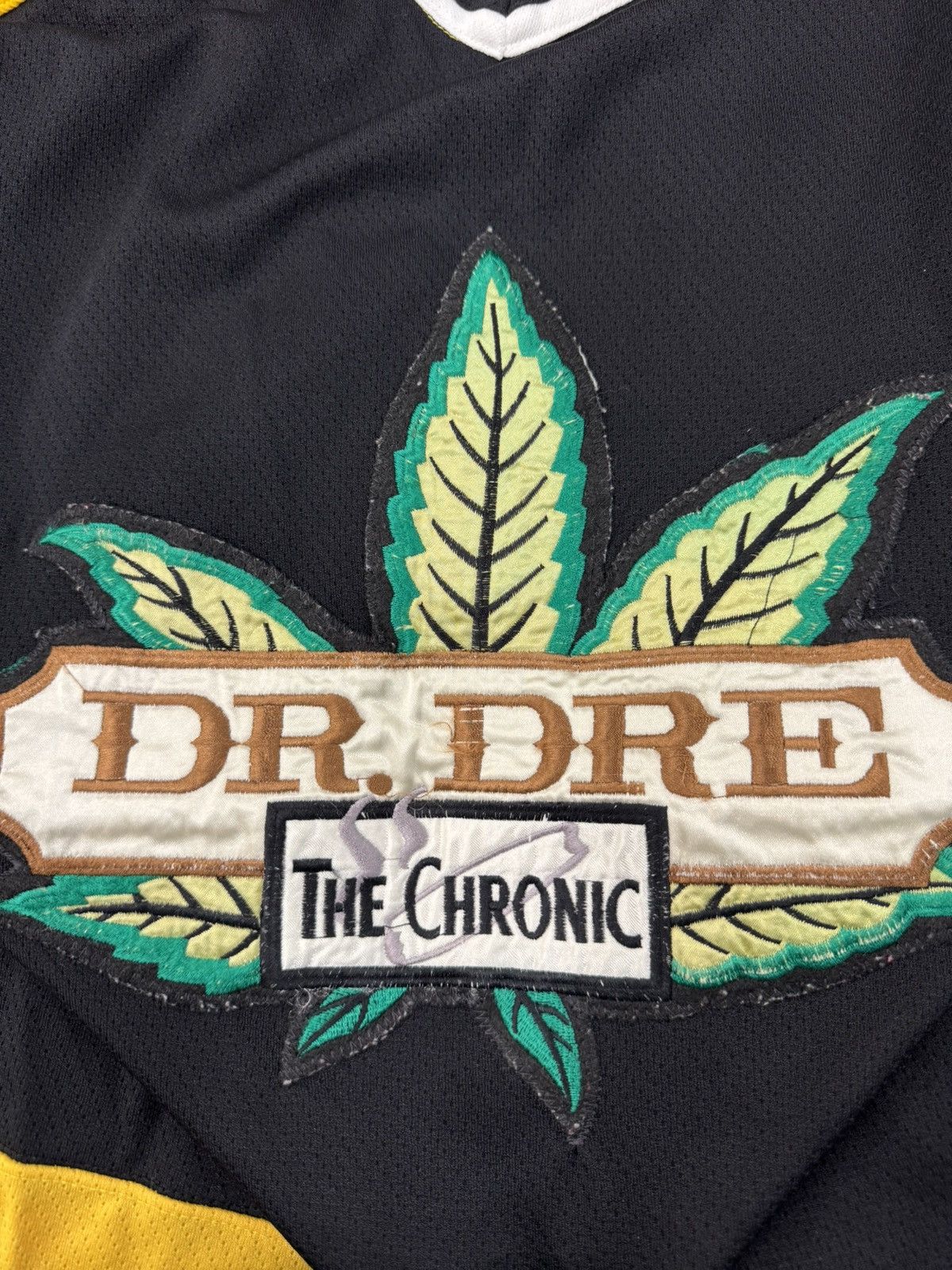 Rap Tees × Vintage Very Rare Vintage 90s Dr Dre The Chronic Hockey Jersey Size US XL / EU 56 / 4 - 7 Thumbnail