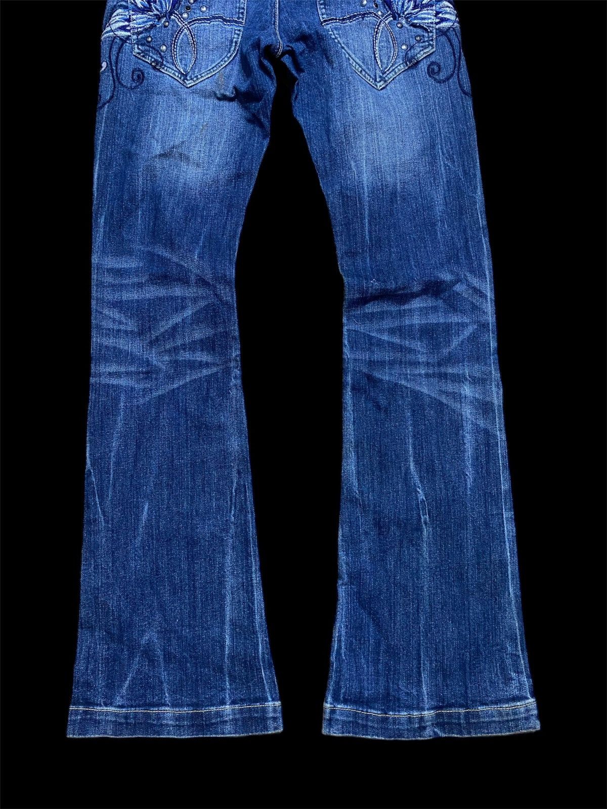 If Six Was Nine × Japanese Brand × Le Grande Bleu (L.G.B.) Japanese classical elf western flared denim LGB style Size US 30 / EU 46 - 4 Thumbnail