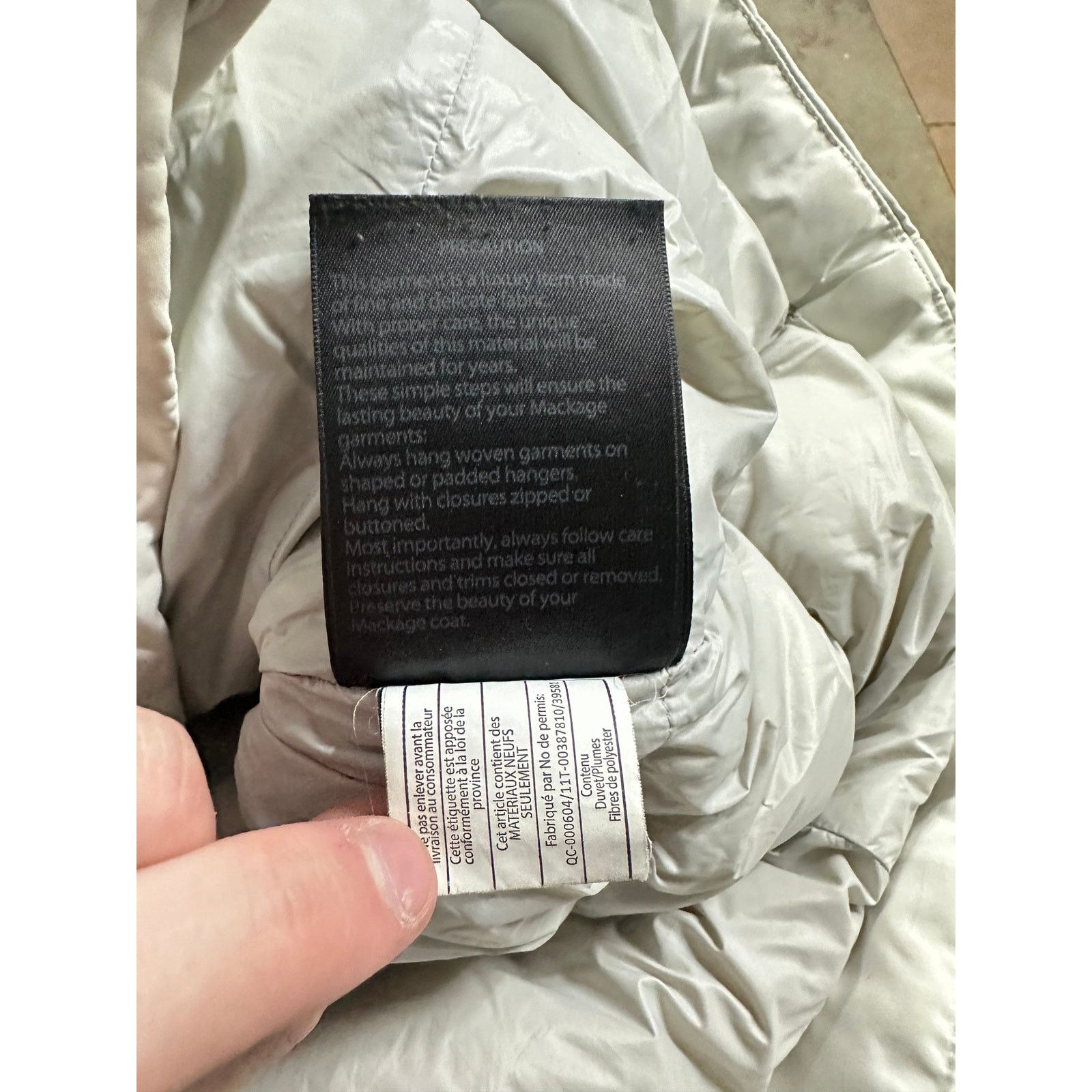 Mackage Mackage Jacket White Used Small Size US S / EU 44-46 / 1 - 4 Thumbnail