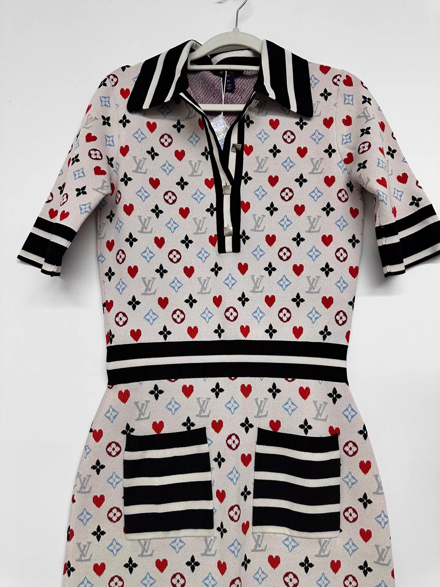 Louis Vuitton Louis Vuitton All Over Print Midi Dress M Size M / US 6-8 / IT 42-44 - 6 Thumbnail