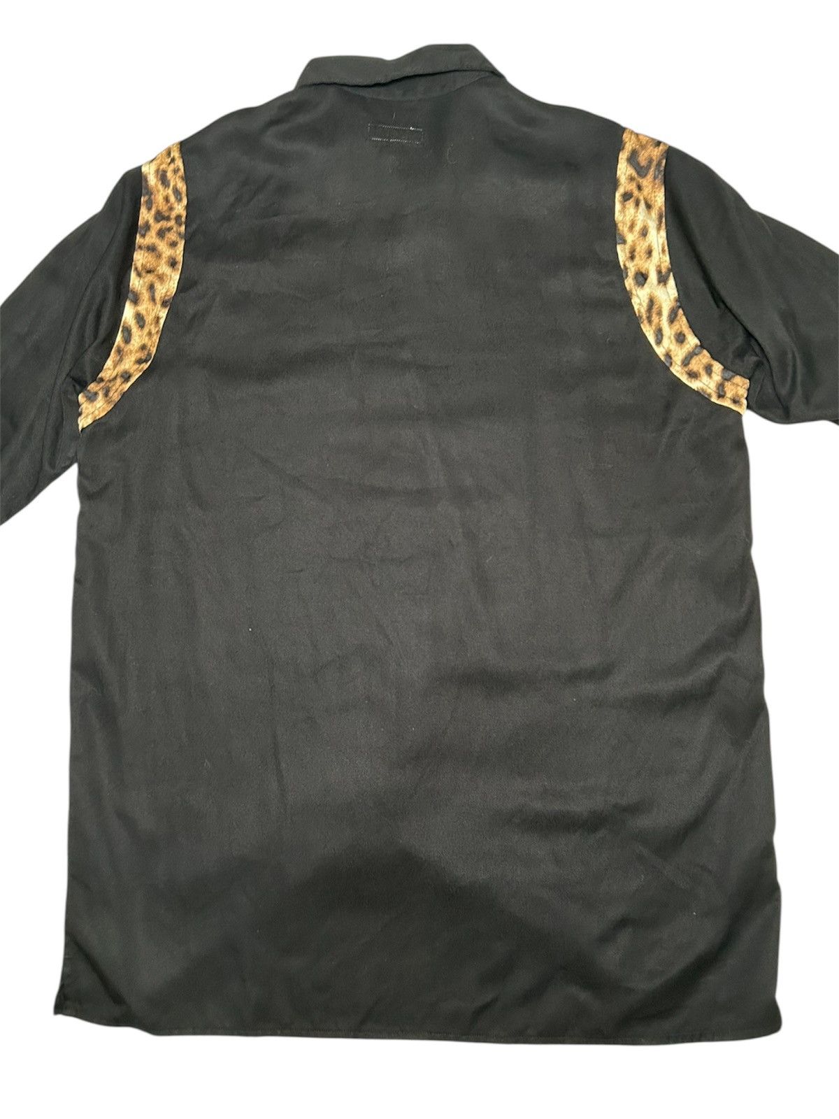 Tomorrowland Tomorrowland Black Leopard Long Sleeve Open Collar Shirt Size US XS / EU 42 / 0 - 3 Thumbnail