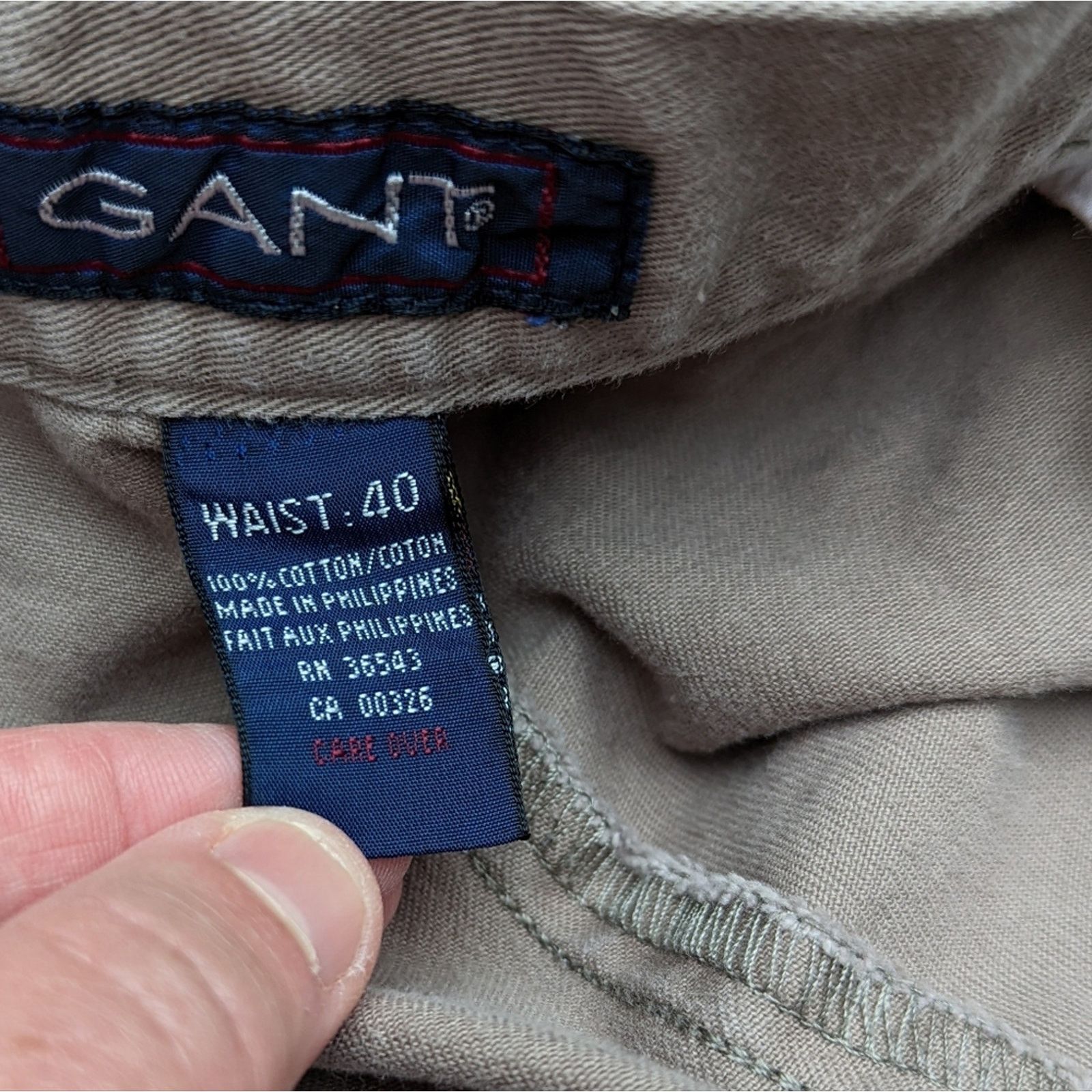 Gant Gant Chino Men's Khaki Shorts 40 Size US 40 / EU 56 - 4 Thumbnail