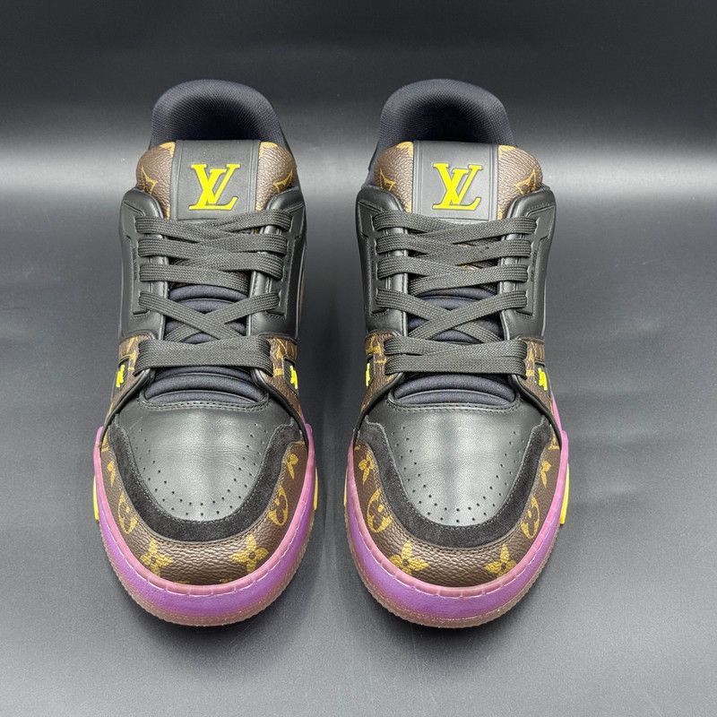 Louis Vuitton Trainer Casual Sneakers in Purple -2508