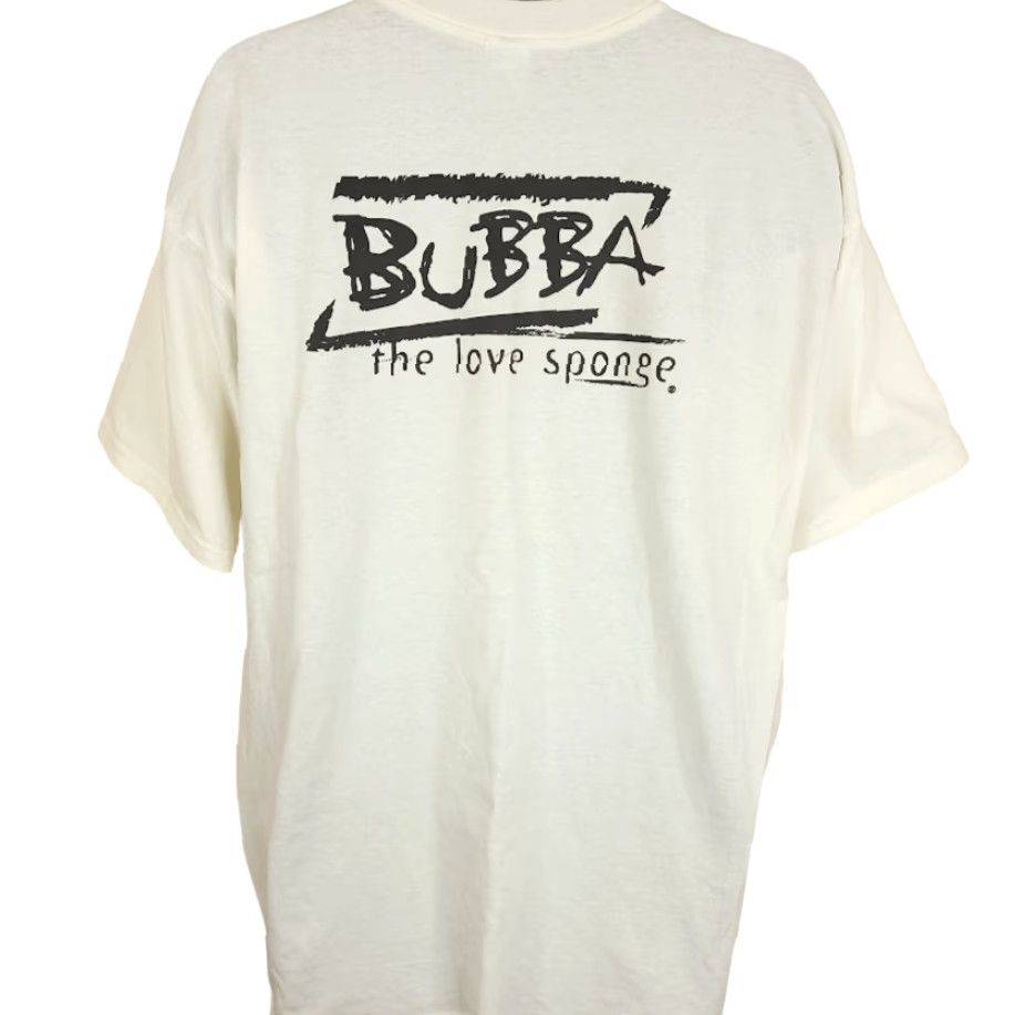 Gildan VINTAGE Bubba The Love Sponge T Shirt Mens XL Y2K 2006 SIGNED Vegas Radio White Cotton Gildan Crew Neck Short Sleeve Size US XL / EU 56 / 4 - 5 Thumbnail
