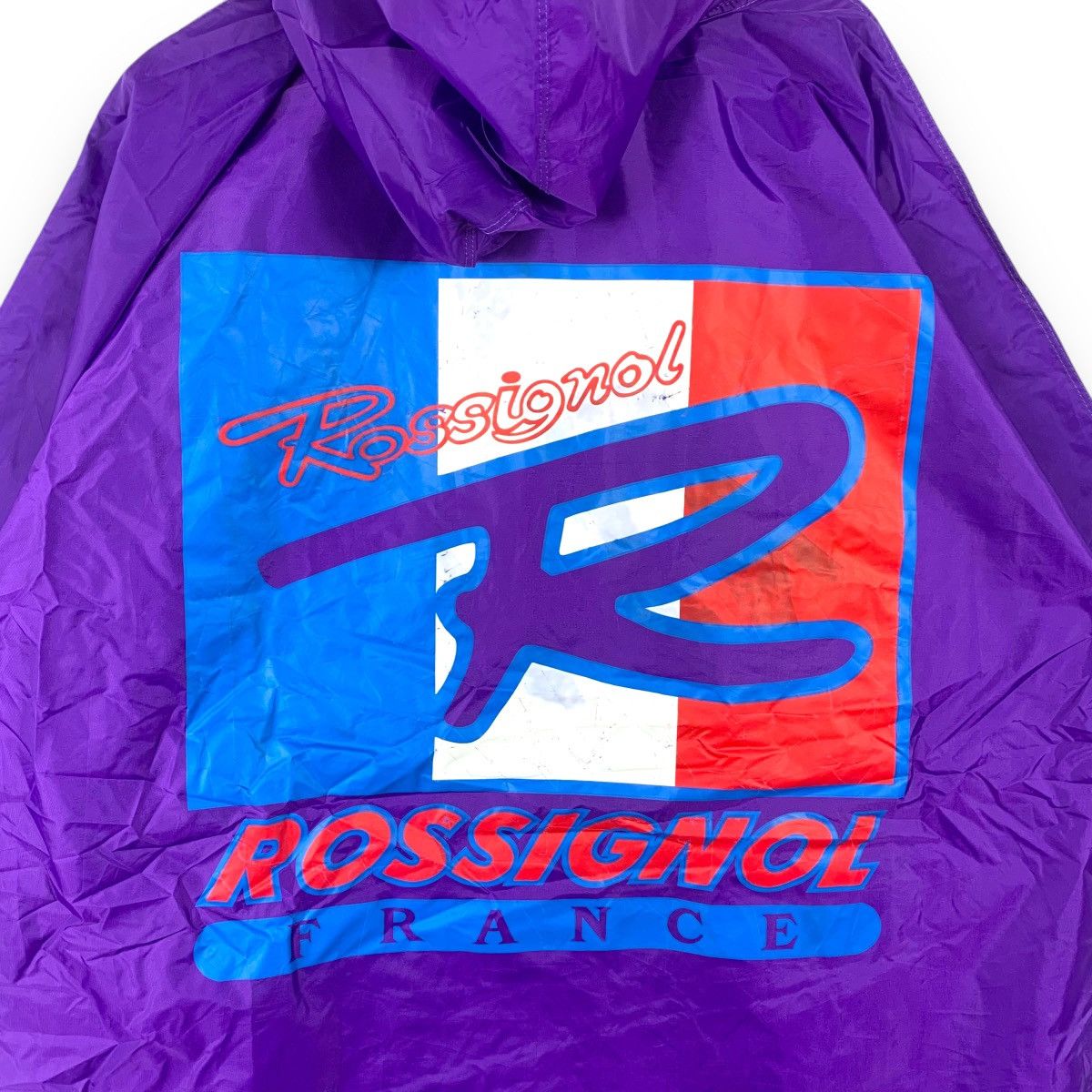 Rossignol Vintage 90’s ROSSIGNOL France Oversized Purple Hooded Size 3XL / US 20-22 - 2 Thumbnail