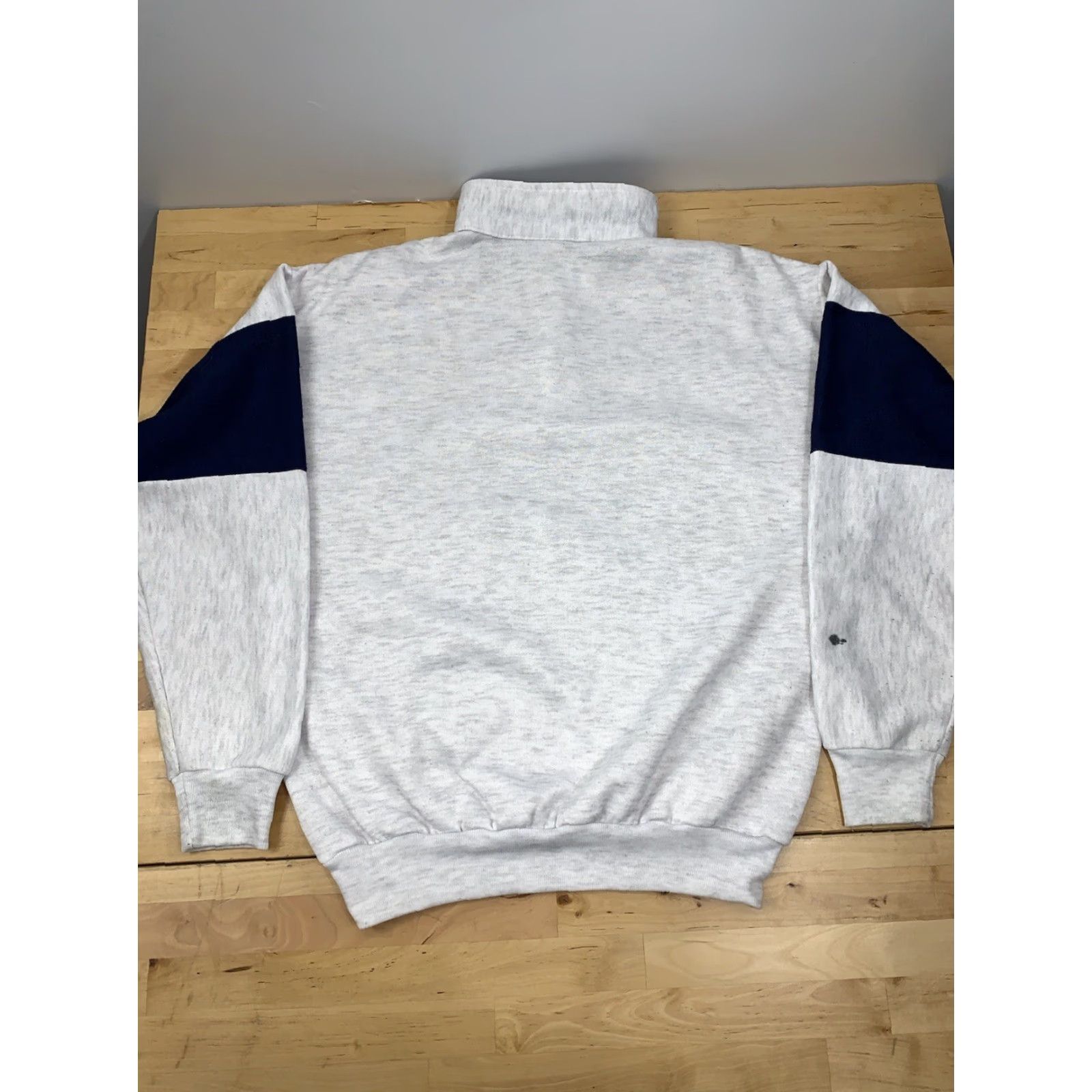 Vintage VINTAGE Polo 1/4 Zip San Francisco Golden Gate Bridge Sweater Shirt Small Gray Men 90s Travel Pullover 1/4 Zip Size US S / EU 44-46 / 1 - 3 Thumbnail