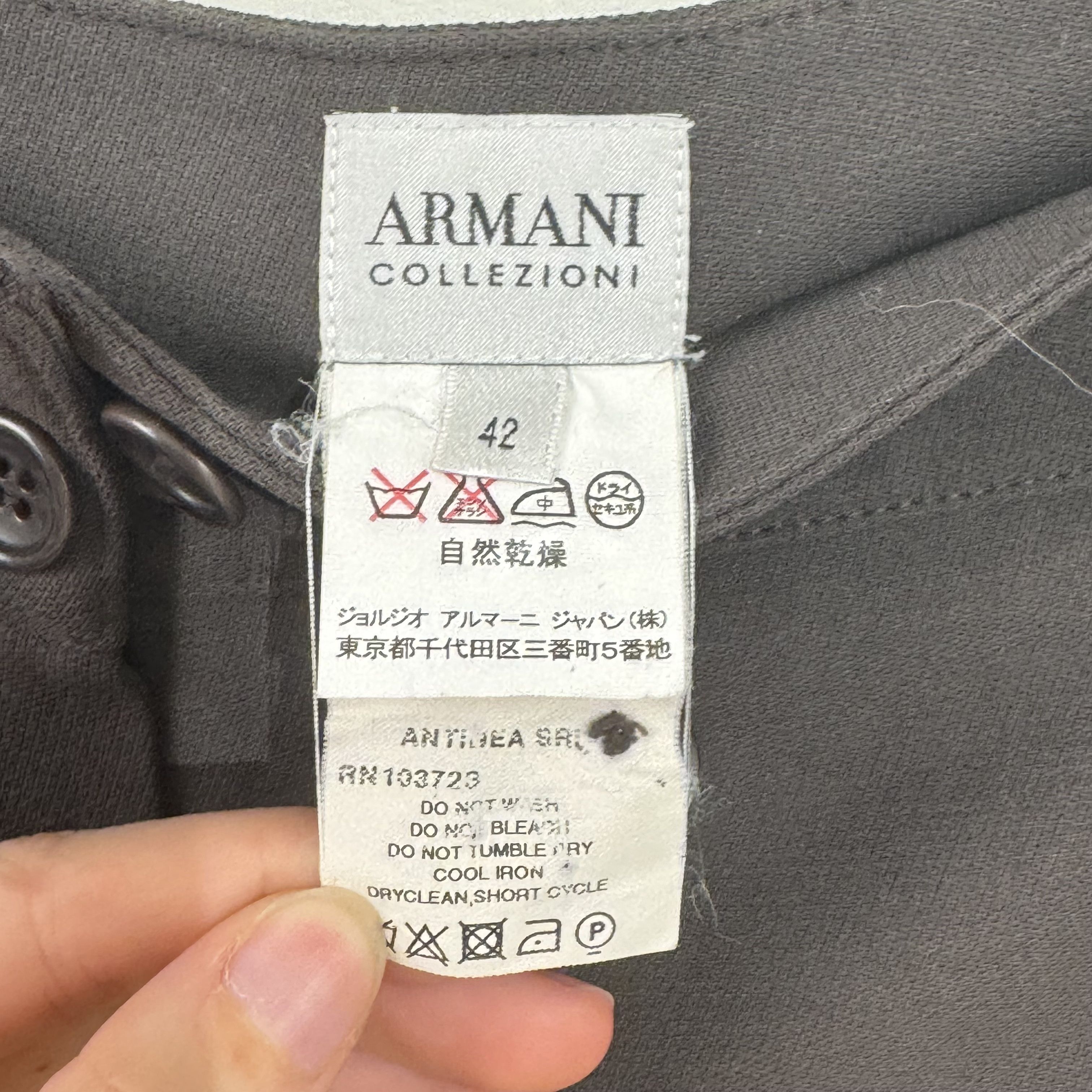 Armani Collezioni Armani Collezioni Wide Pants Size 30" / US 8 / IT 44 - 5 Thumbnail