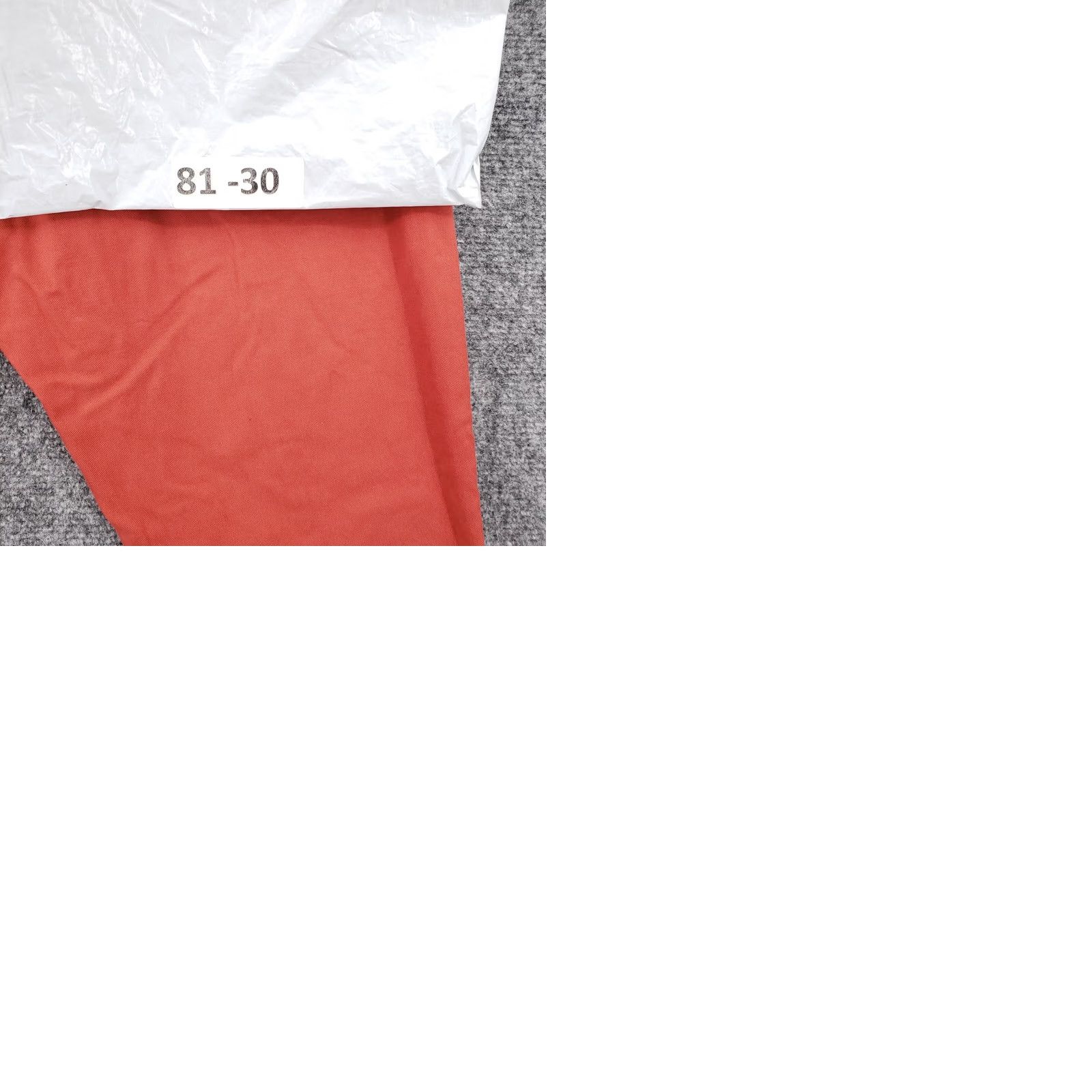 Vintage CAbi Pants Womens 4 Slim Leg Twill Stretch Orange solid Front Pocket Zip 30in Inseam Casual Formal Business Carpenter Mens Womens Girls Boys Size 27" / US 4 / IT 40 - 11 Thumbnail