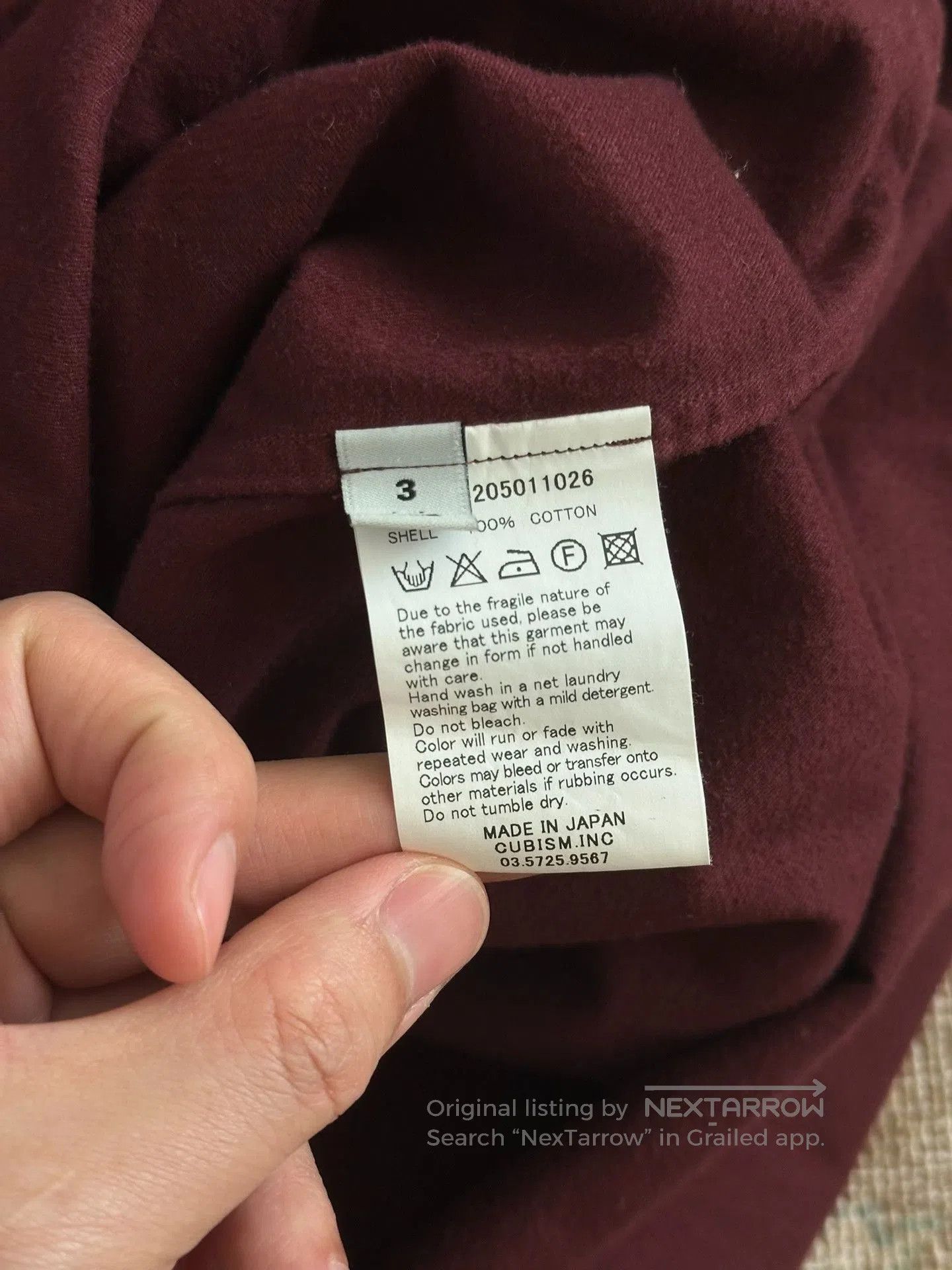 Visvim visvim 16aw 1910 Shirt Giza Flannel. Size US L / EU 52-54 / 3 - 6 Thumbnail