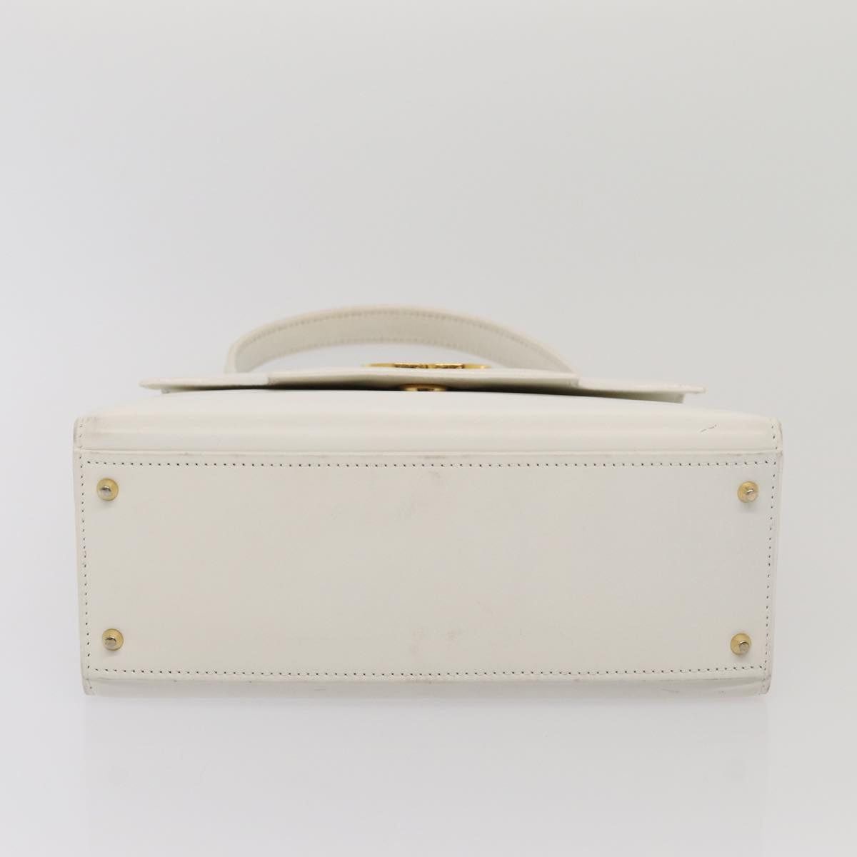Celine CELINE Shoulder Bag Leather White Size ONE SIZE - 9 Thumbnail