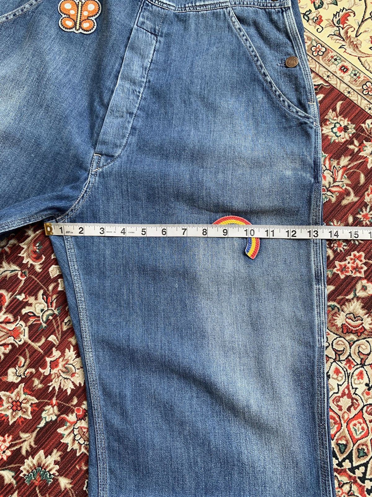 Hysteric Glamour Hysteric Glamour FUCK Denim Overall Size US 34 / EU 50 - 16 Thumbnail