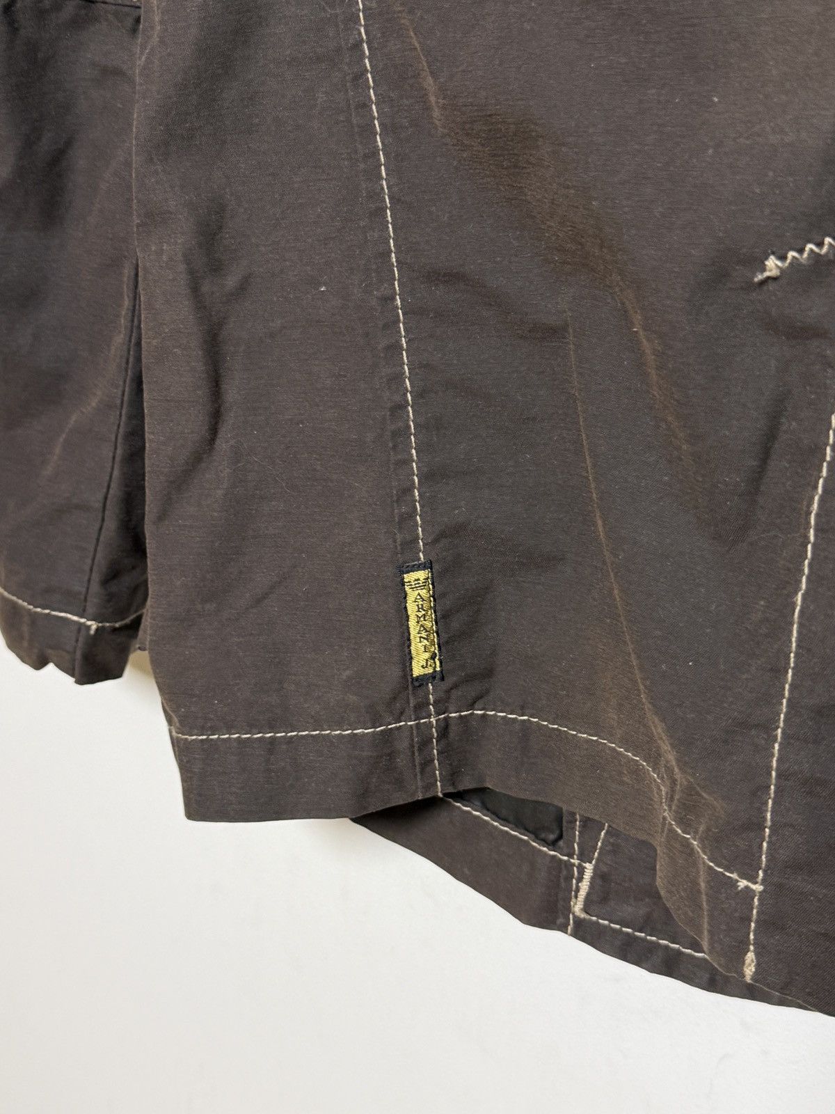 Giorgio Armani Armani waxed/polyurethane-coated multipocket field jacket Size US L / EU 52-54 / 3 - 13 Thumbnail