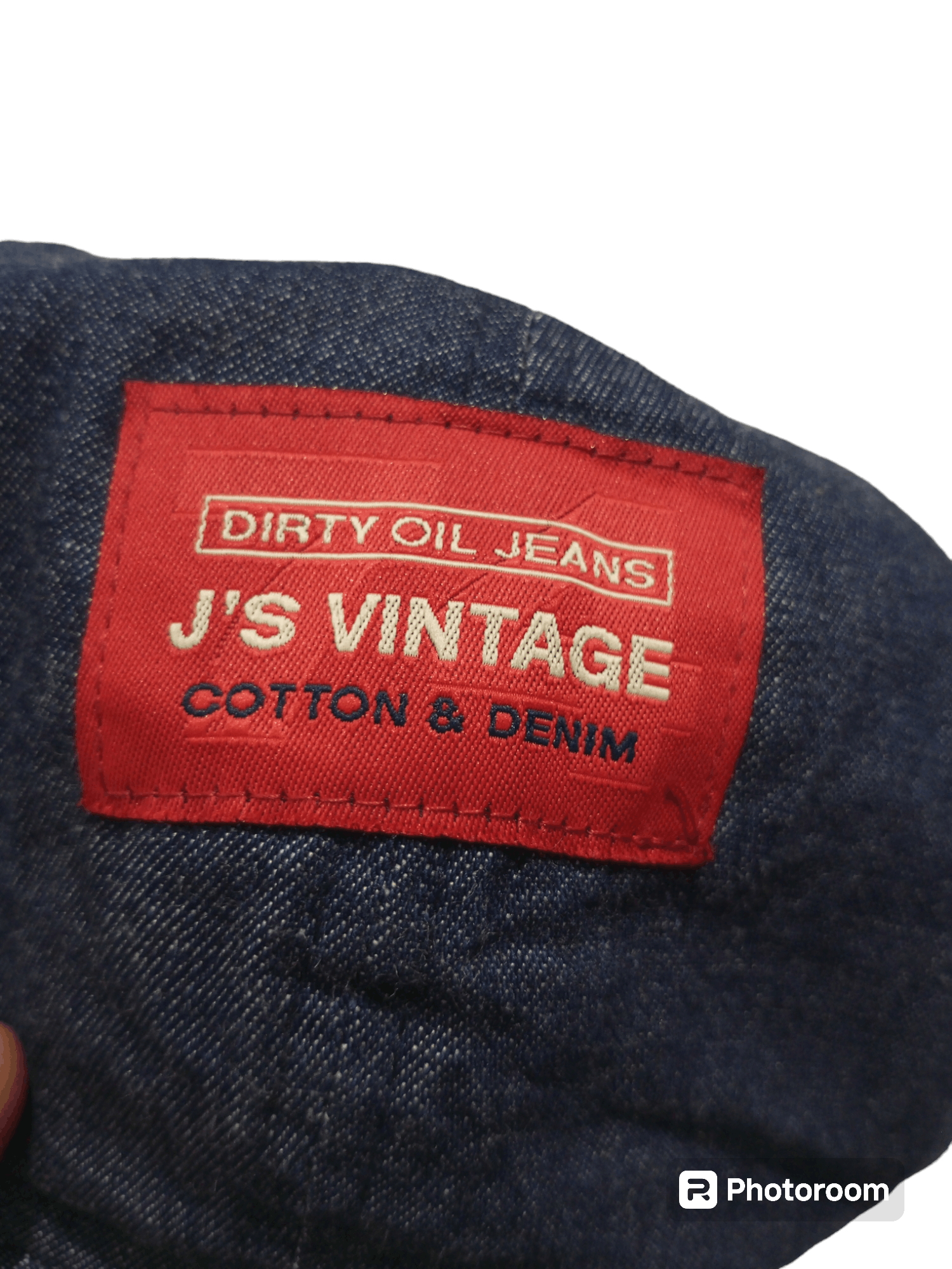 Japanese Brand Vintage dirty oil jeans newboys denim hats Size ONE SIZE - 8 Thumbnail