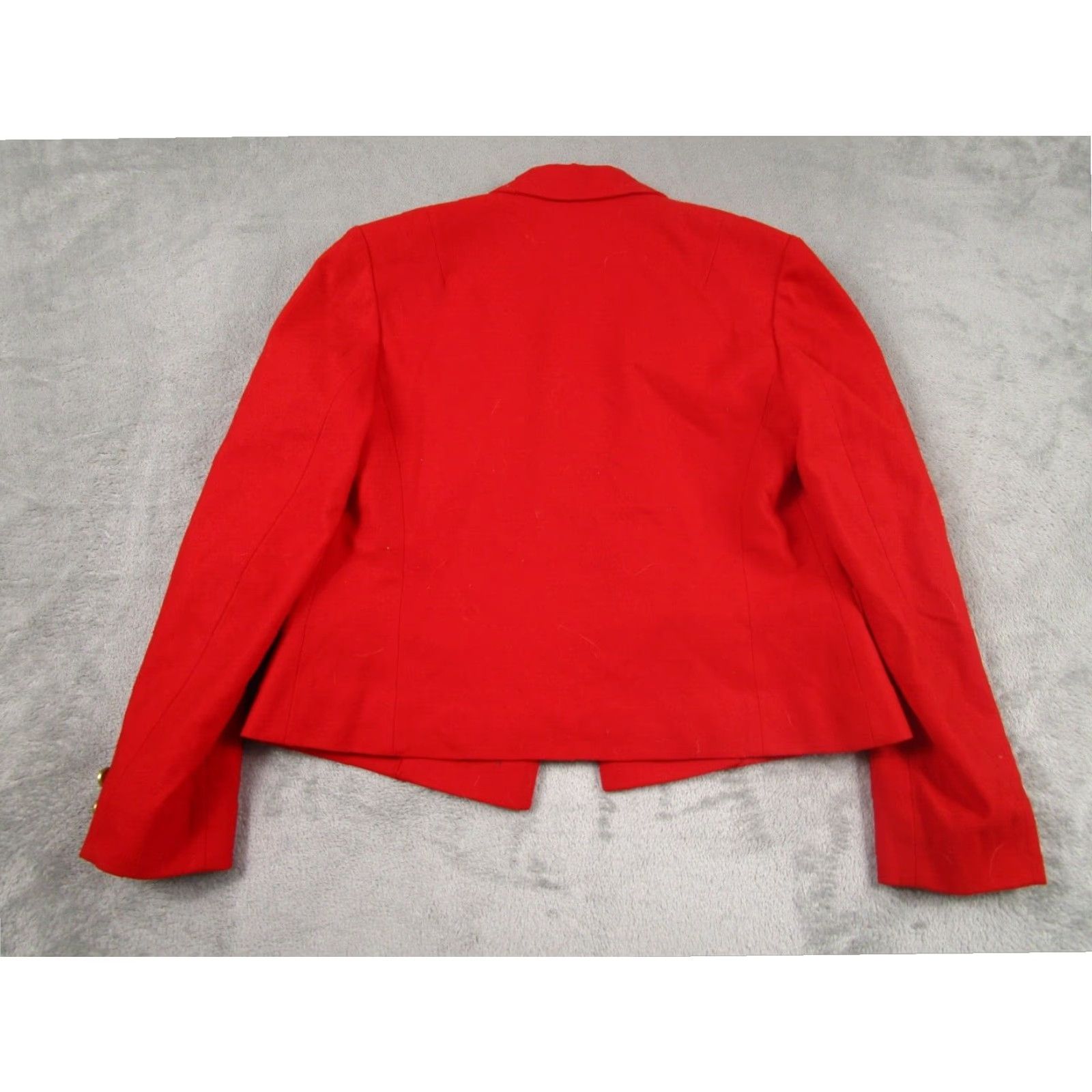 Pendleton VINTAGE Pendleton Wool Blazer Womens Petite Red 90s Preppy Jacket Size XL / US 12-14 / IT 48-50 - 6 Thumbnail