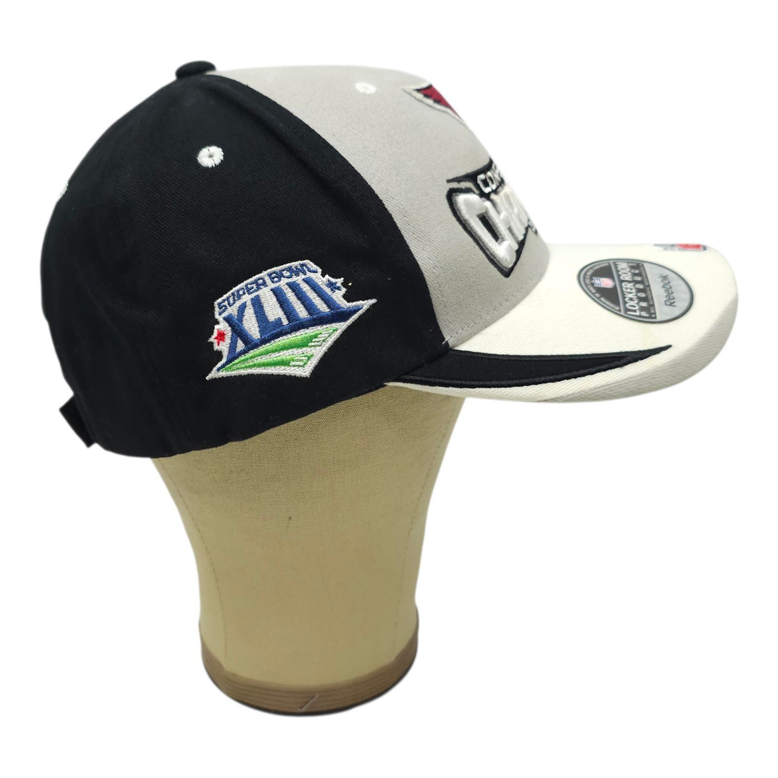 Reebok Arizona Cardinals 2008 NFC Champions Hat 3D Cap NFL Football Size ONE SIZE - 10 Thumbnail