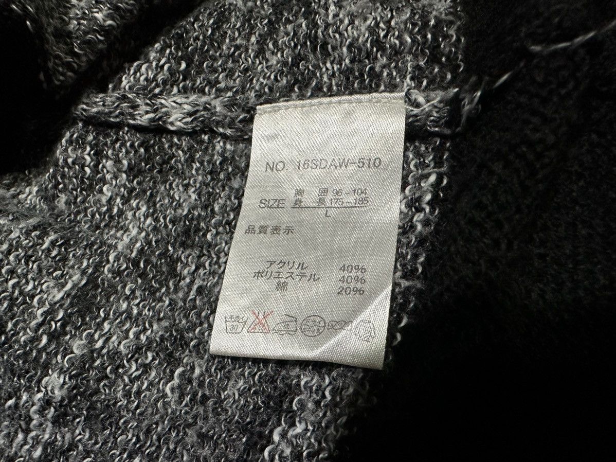Japanese Brand 🔥Y2K Vintage Semantic Designs Striped Mohair Knit Sweater Size US L / EU 52-54 / 3 - 9 Thumbnail