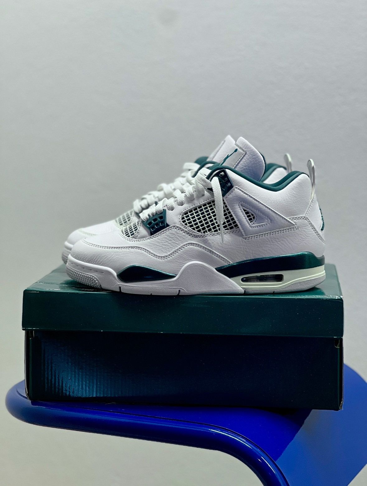 Adidas Jordan 4 Retro oxidized Green Size US 8.5 / EU 41-42 - 2 Thumbnail