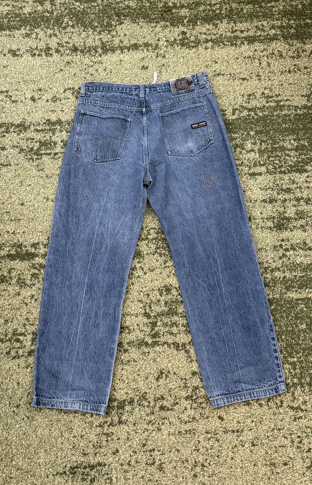 Other Vintage Y2K Def Jam University Straight Leg Jeans Size US 38 / EU 54 - 5 Thumbnail