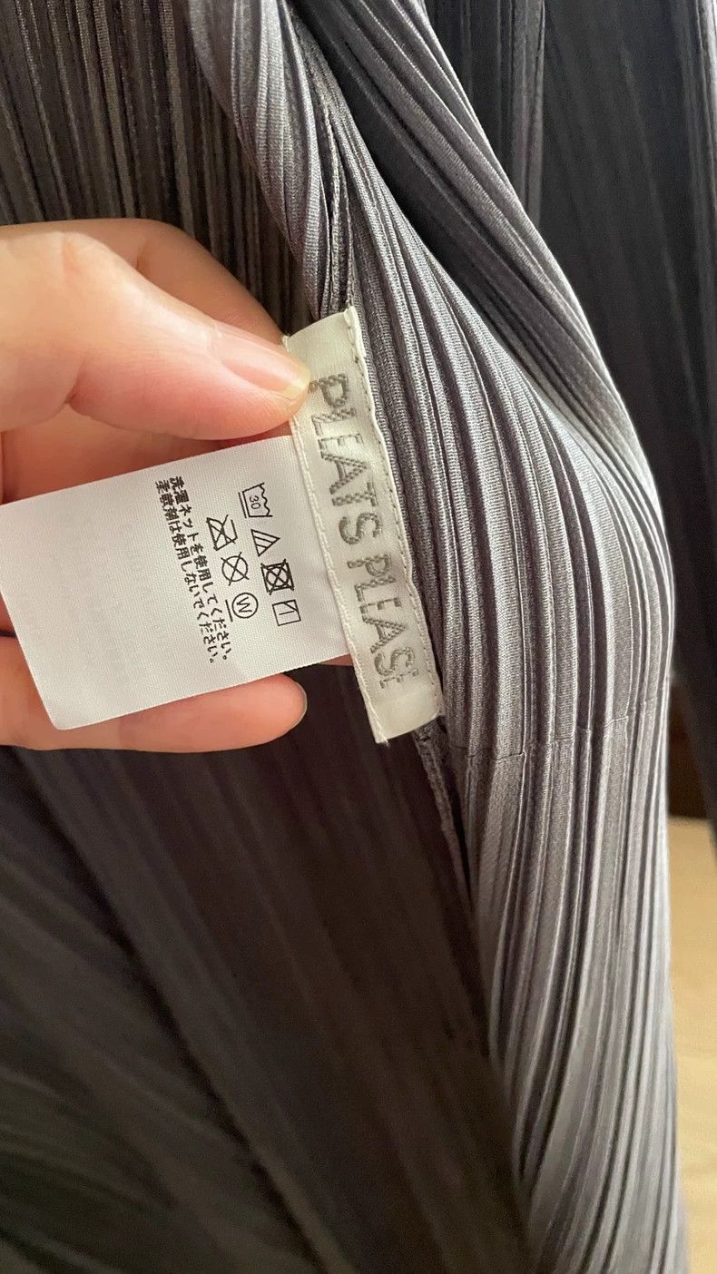 Issey Miyake Issey Miyake size:3 Grey pleated cardigan Size XS / US 0-2 / IT 36-38 - 3 Thumbnail