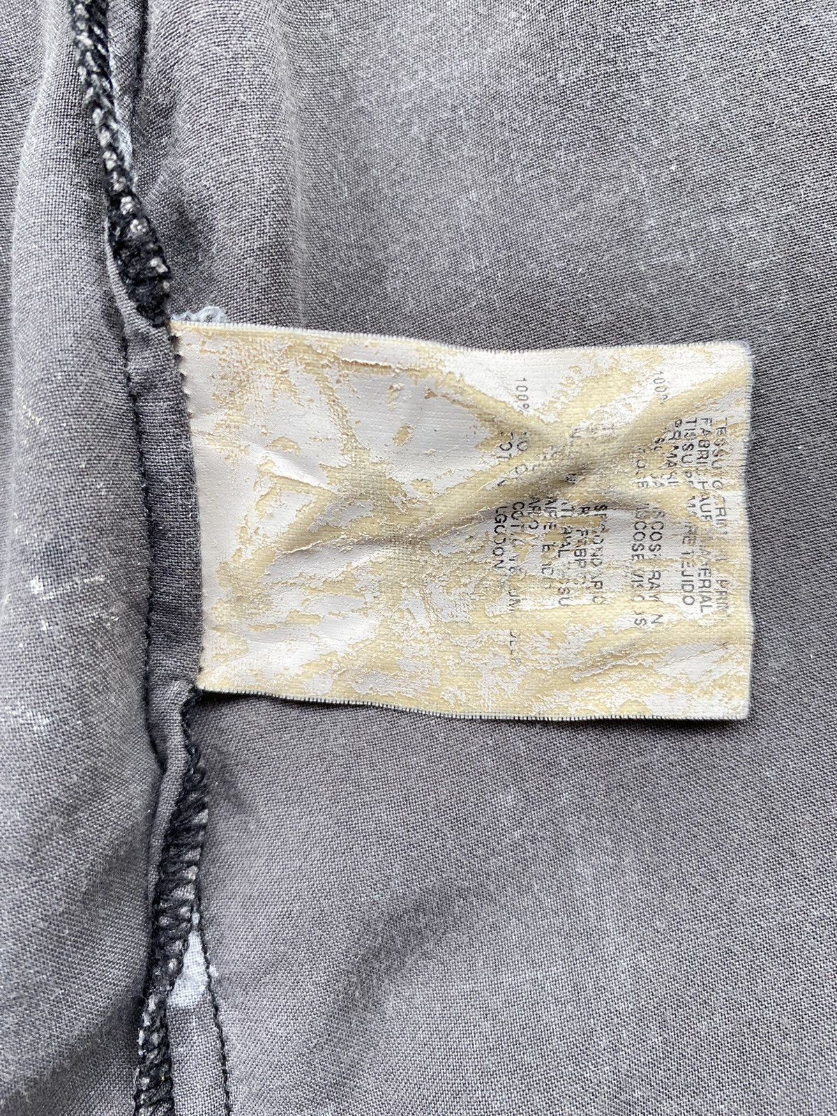 Maison Margiela MM6 Maison Margiela Blue/Grey Square T-Shirt Size M / US 6-8 / IT 42-44 - 10 Thumbnail
