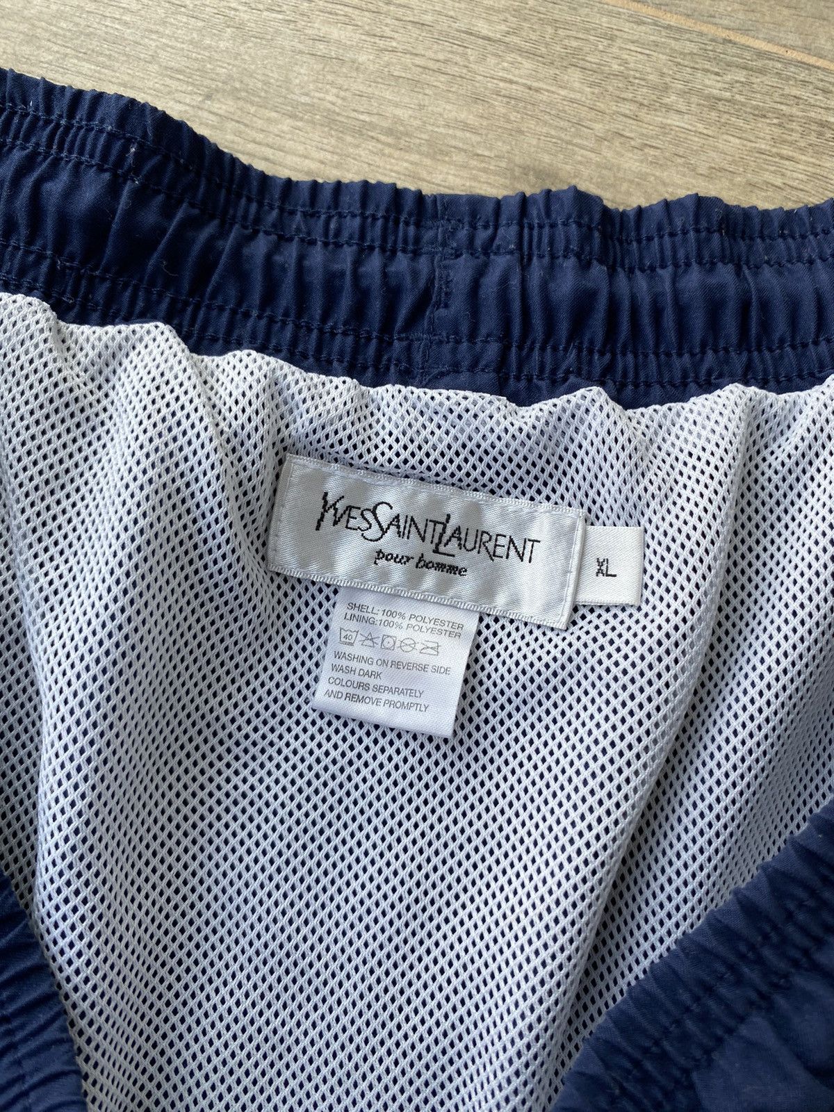 Vintage × Yves Saint Laurent Yves Saint Laurent Nylon Shorts Size US 34 / EU 50 - 7 Thumbnail