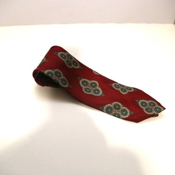Chaps Ralph Lauren Chaps Ralph Lauren Geometric Multicolor Narrow Suit Tie Size ONE SIZE - 2 Thumbnail