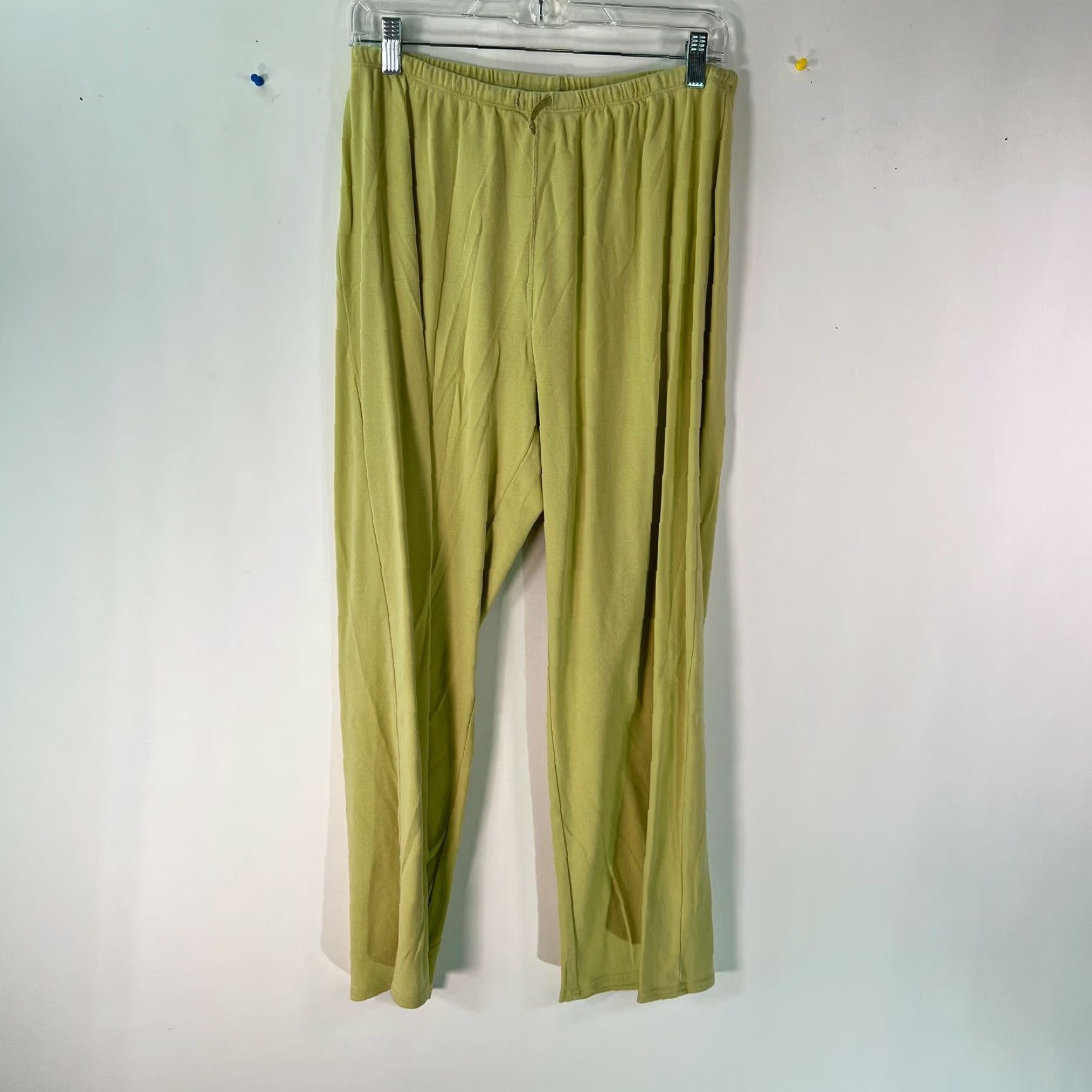 Eddie Bauer Eddie Bauer Womens Green Short Sleeve Pajama Set Size S/M Casual Solid Cotton Lightweight Sleepwear Size 28" / US 6 / IT 42 - 3 Thumbnail