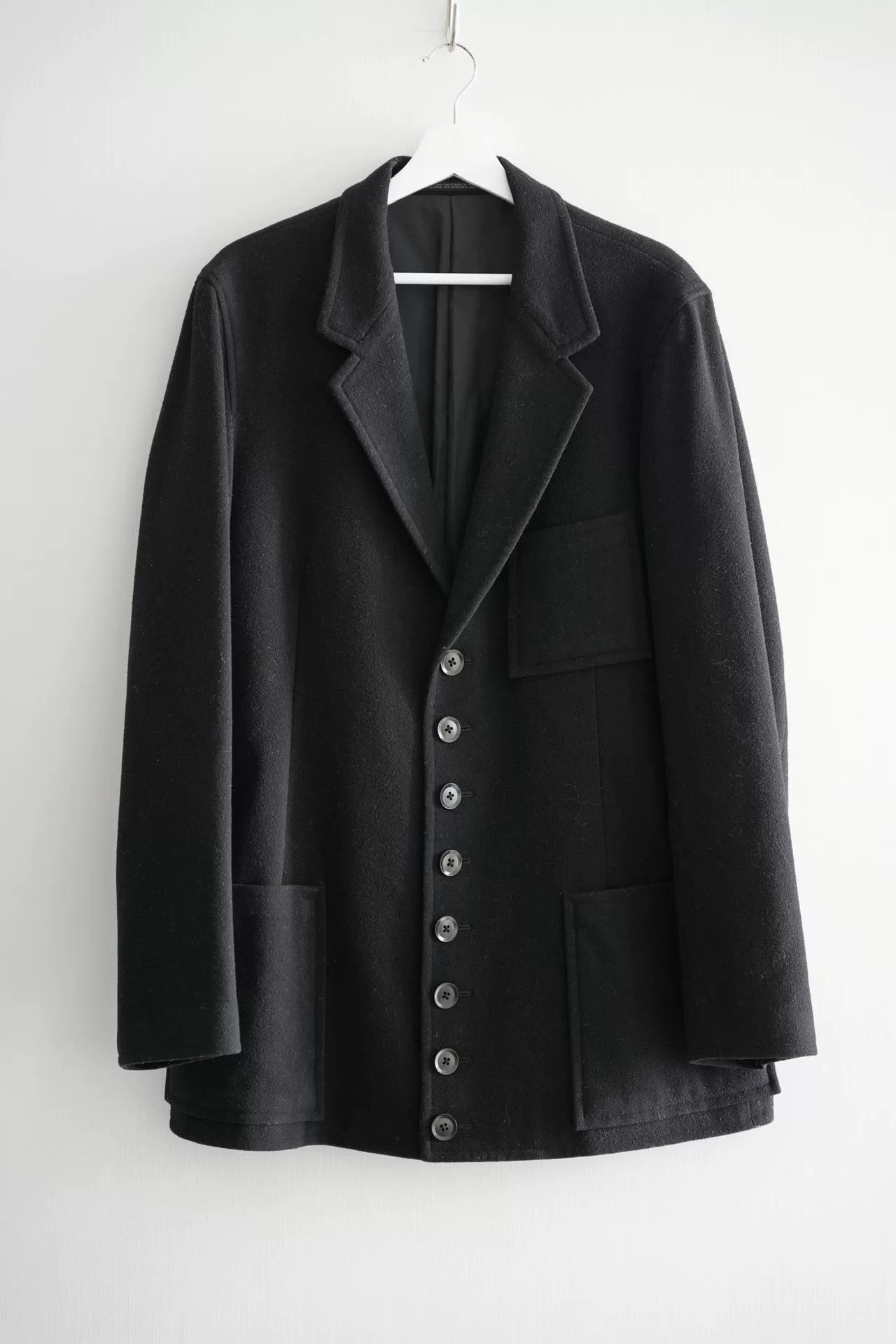 Yohji Yamamoto Yohji Yamamoto Black Multi-Button Suit Size US S / EU 44-46 / 1 - 1 Thumbnail