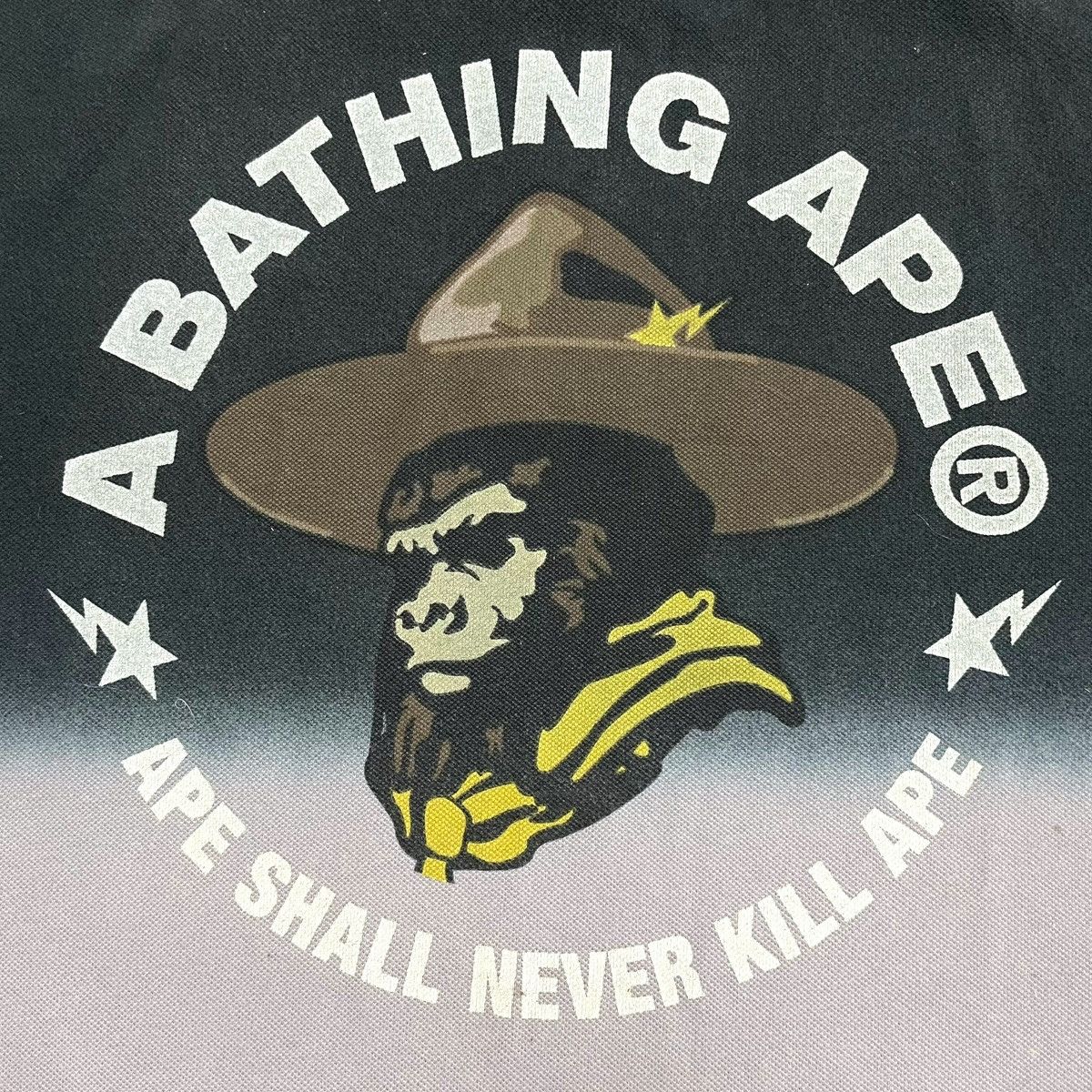 Bape A Bathing Ape Two Tones Polo Shirt Size US M / EU 48-50 / 2 - 8 Thumbnail