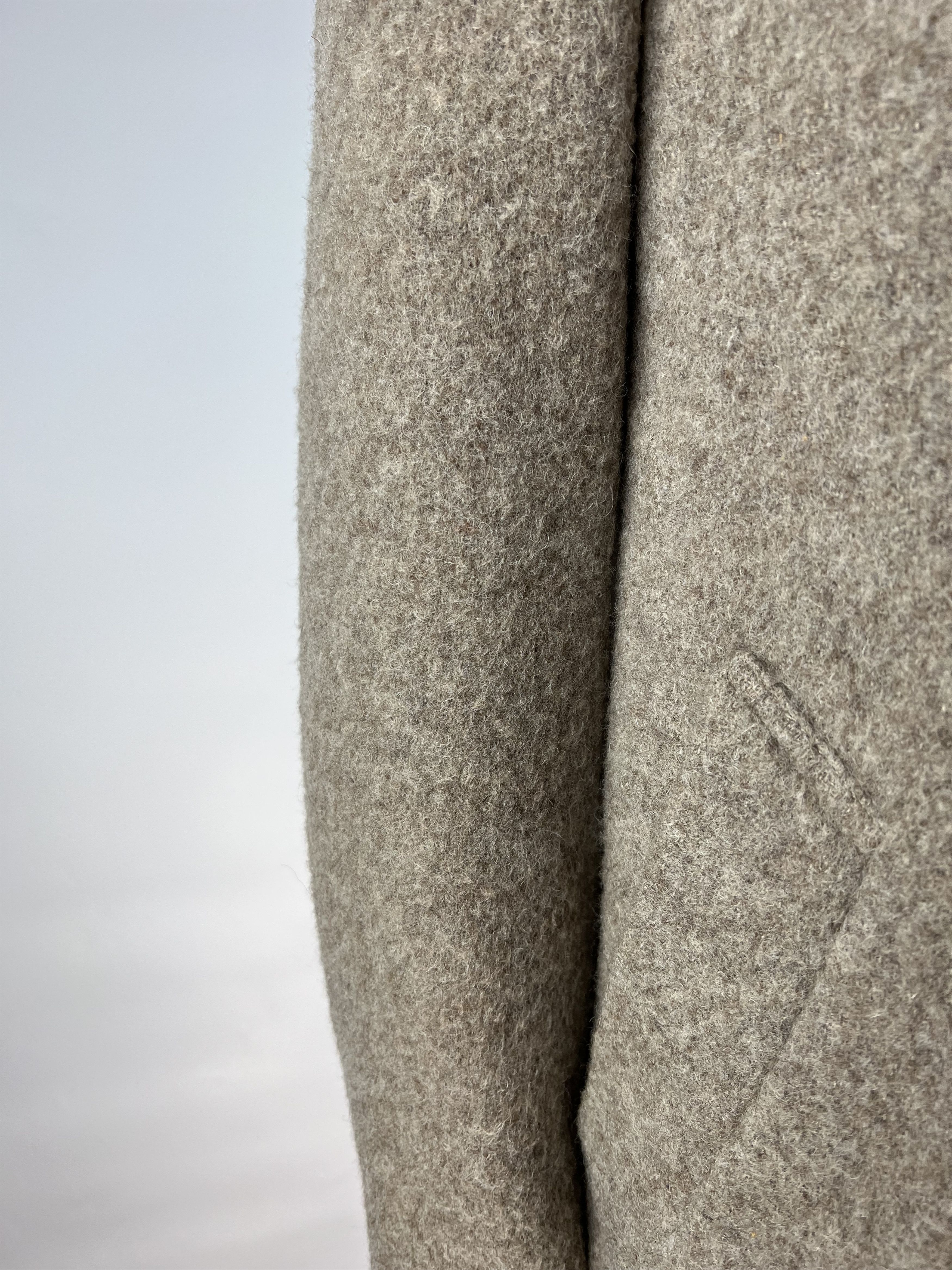 Japanese Brand × Uniqlo Uniqlo Beige Wool Heavy Coat Size S / US 4 / IT 40 - 5 Thumbnail