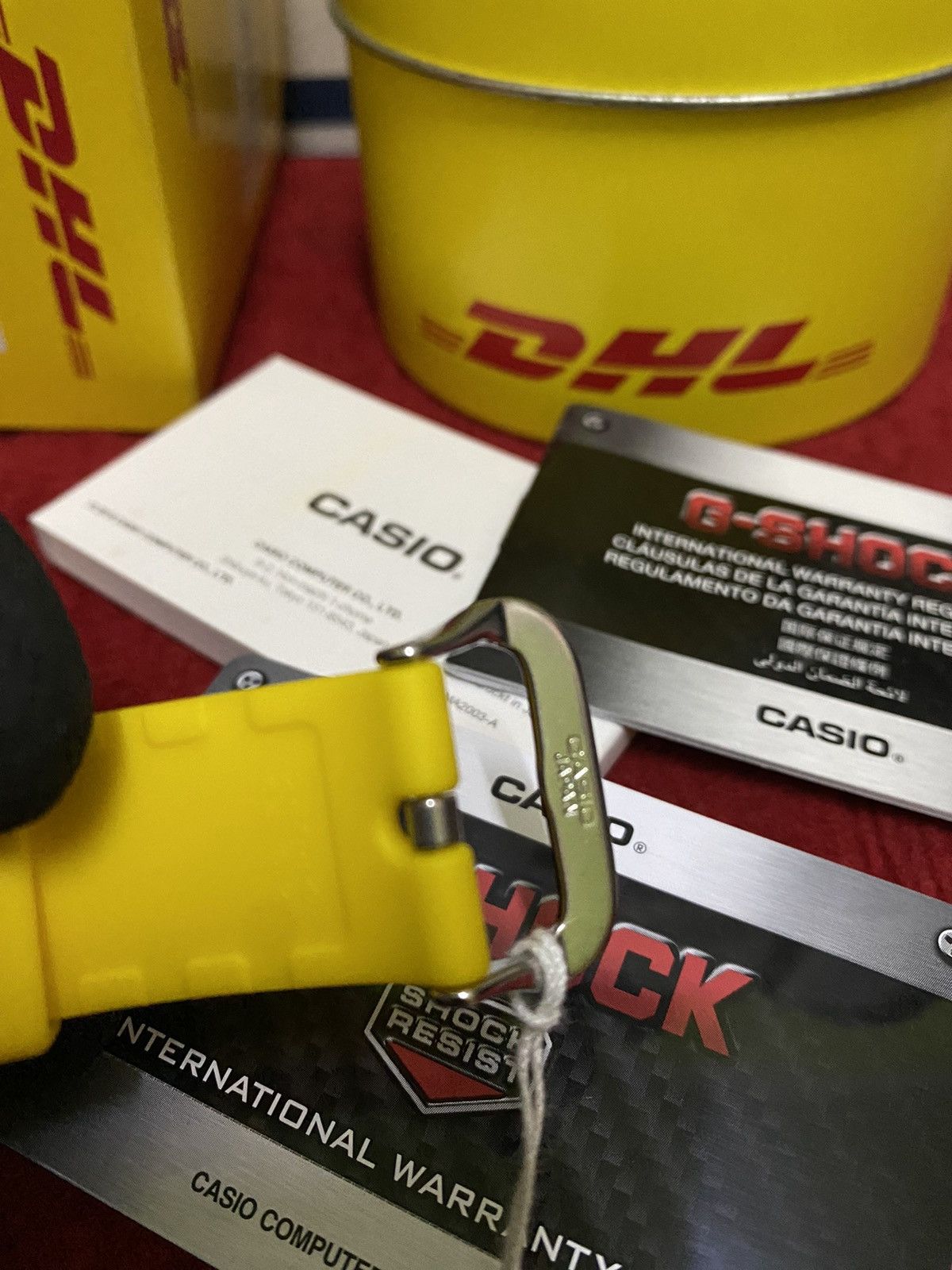 Casio × DHL × Japanese Brand Gshock x DHL for 50th years in Singapore Size ONE SIZE - 6 Thumbnail