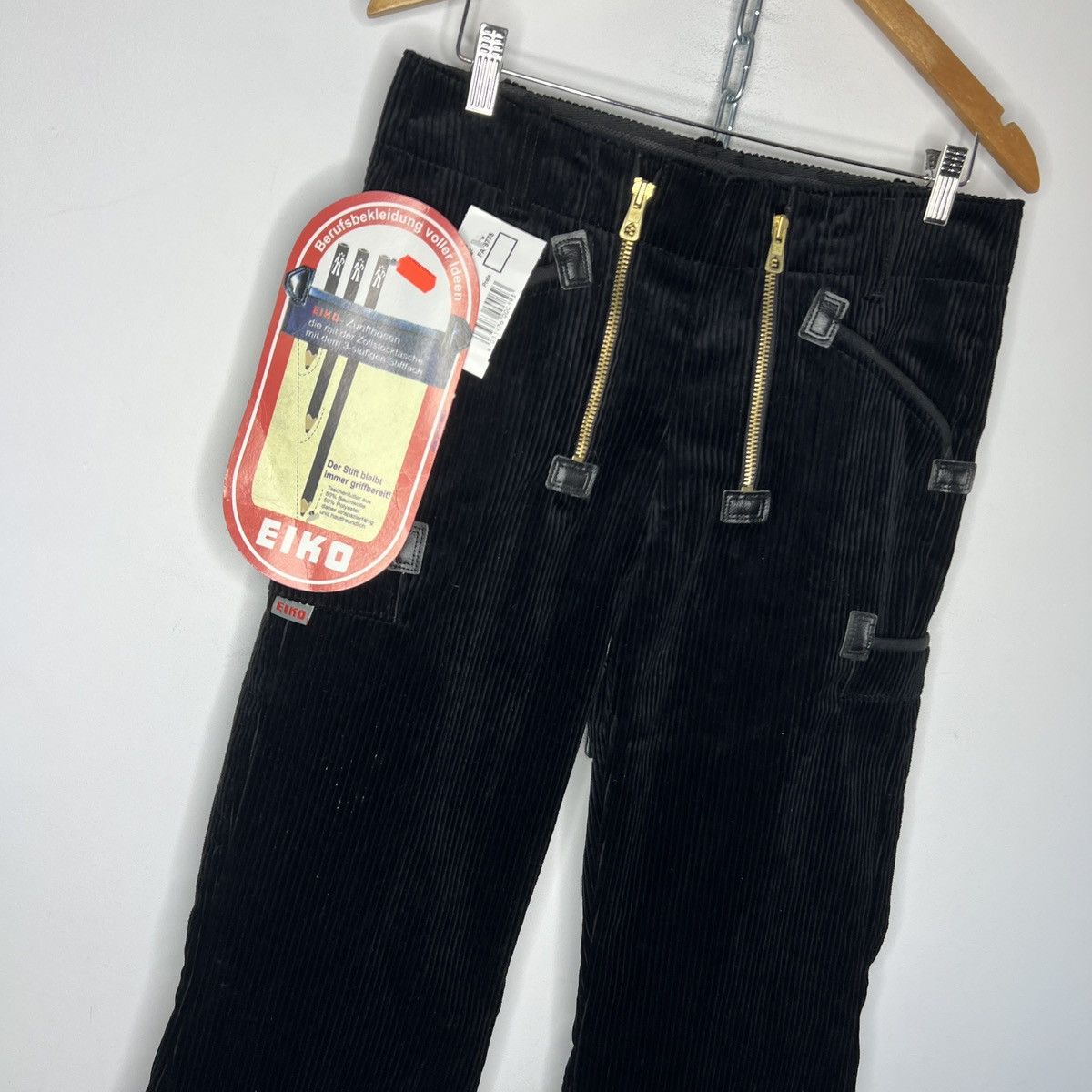 Ecko Unltd. × Vintage Vintage Eiko Bootcut Workwear Wide Leg Trousers Corduroy Y2K Size US 32 / EU 48 - 4 Thumbnail