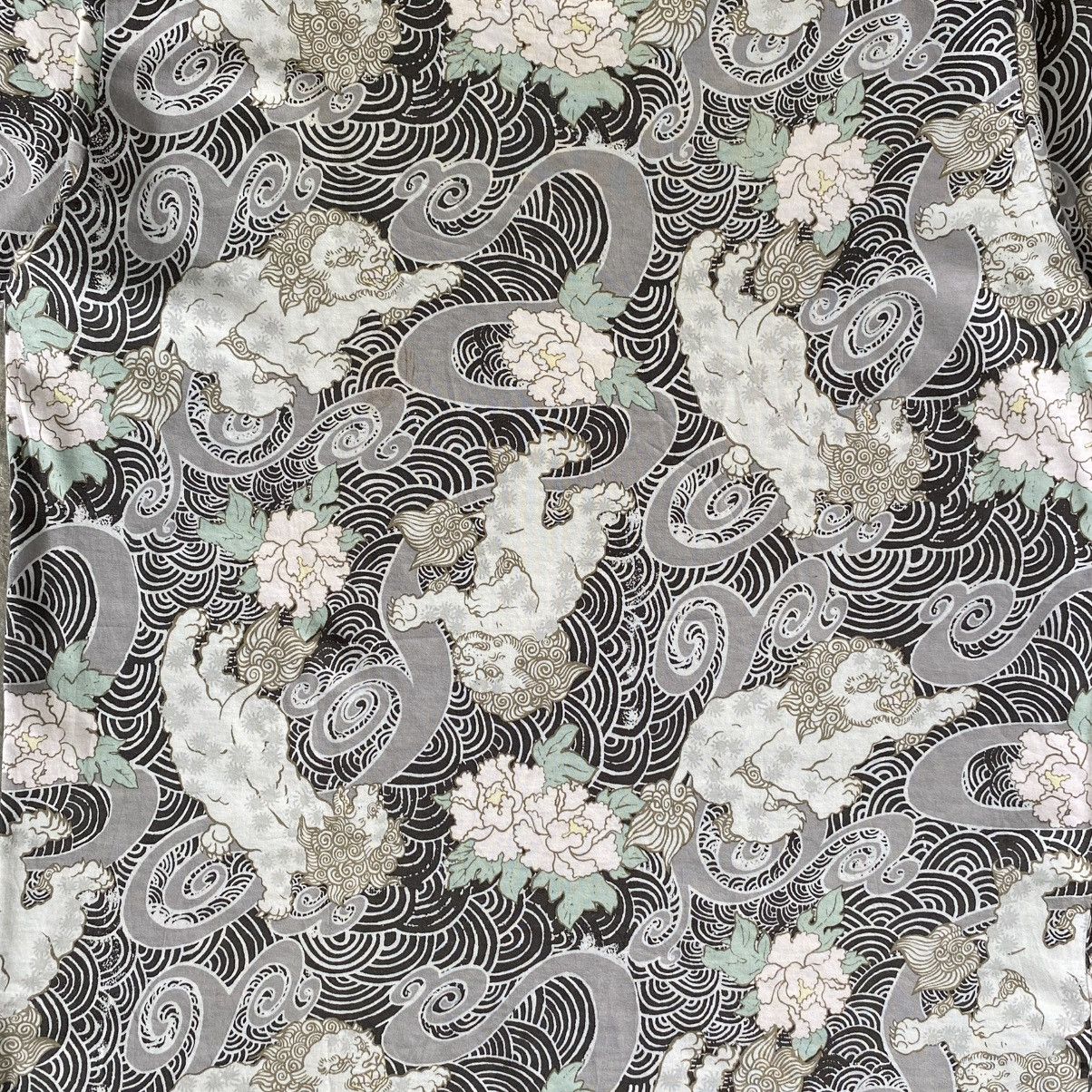 Hysteric Glamour Vintage 90’s Ozone Rocks by HG Komainu Clouds Waves AOP Tee Size US L / EU 52-54 / 3 - 3 Thumbnail