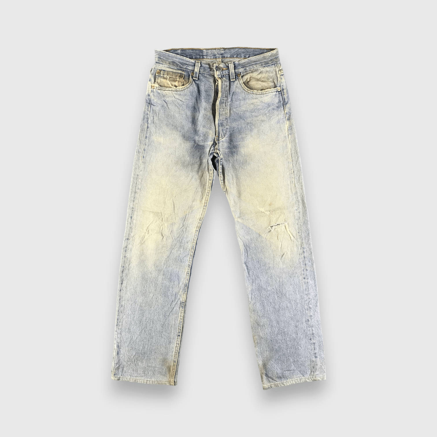 Levi's Vintage Light Wash Levis 501 Jeans-J3798 Size US 30 / EU 46 - 1 Thumbnail