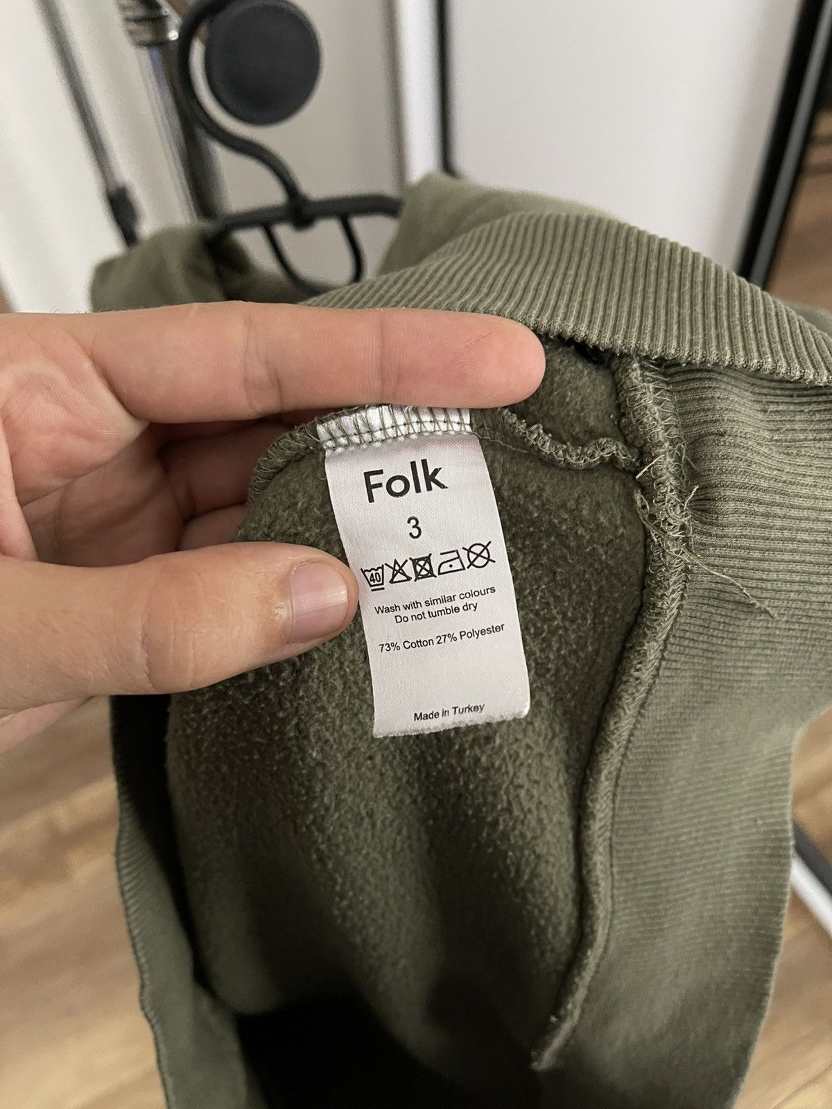 Folk Folk Hoodie Pullover Size US L / EU 52-54 / 3 - 12 Thumbnail