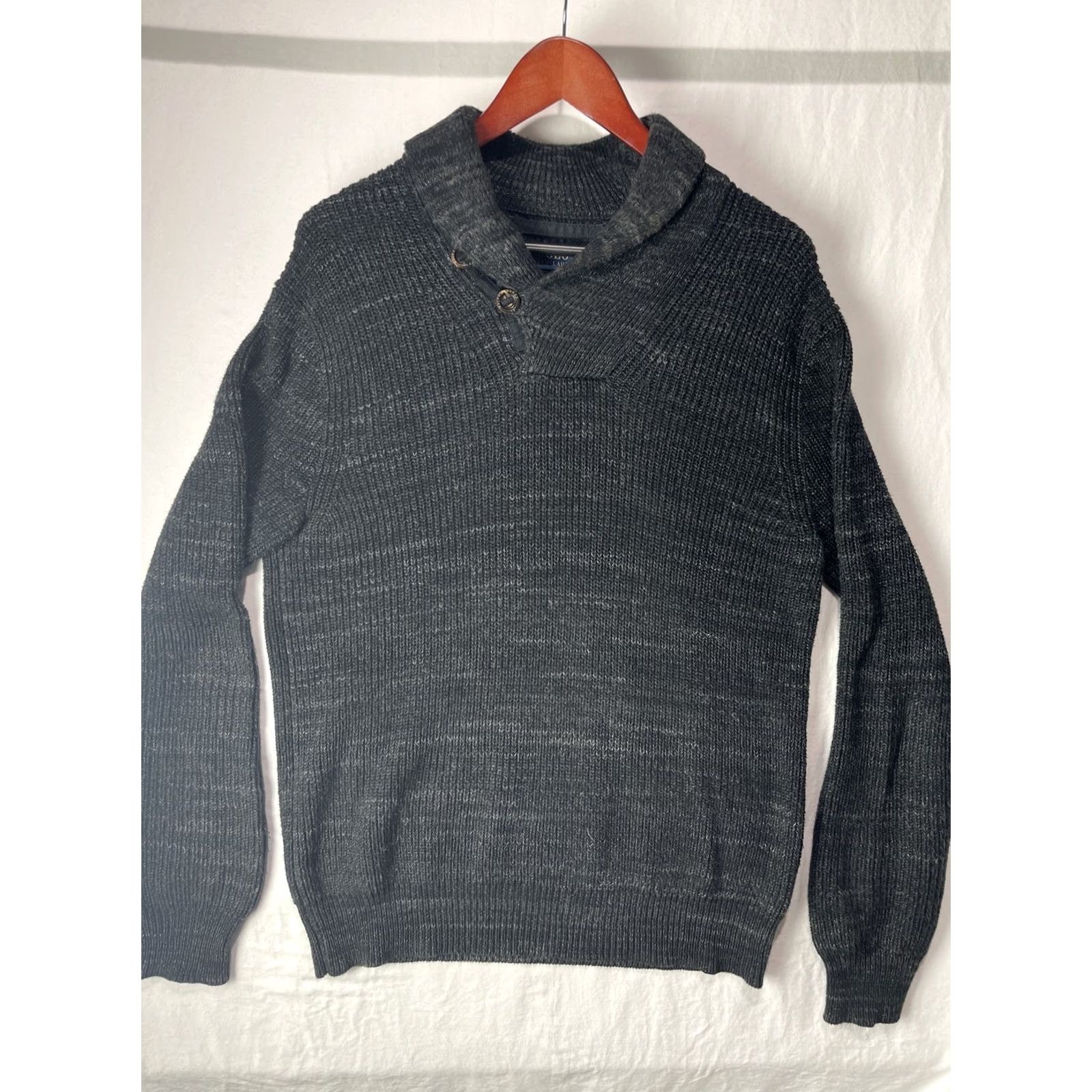 Polo Ralph Lauren Polo Ralph Lauren Sweater Mens Small Shawl Collar Fisherman Button Knit Adult Size US S / EU 44-46 / 1 - 2 Thumbnail