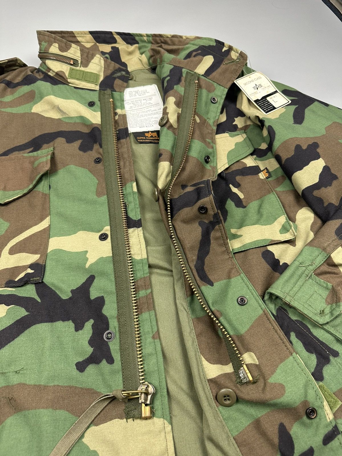 Alpha Industries × Vintage 🔥Rare🔥Vintage Deadstock Alpha Industries M65 Nato Camouflage Size US L / EU 52-54 / 3 - 15 Thumbnail
