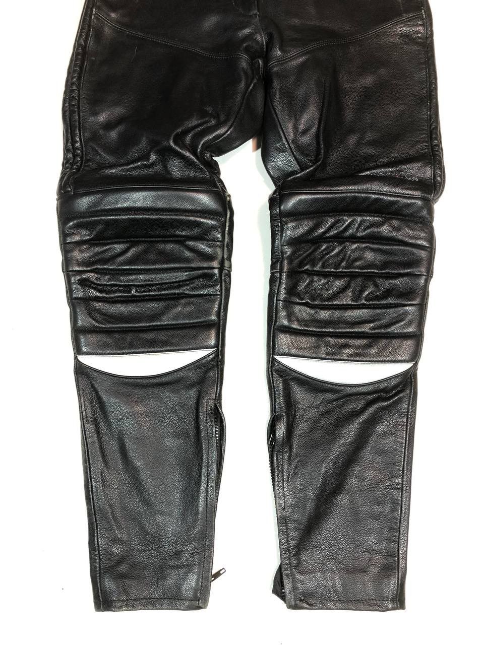 Hein Gericke × Leather Hein Gericke Moto Racing Leather Pants Vintage Size US 29 - 3 Thumbnail
