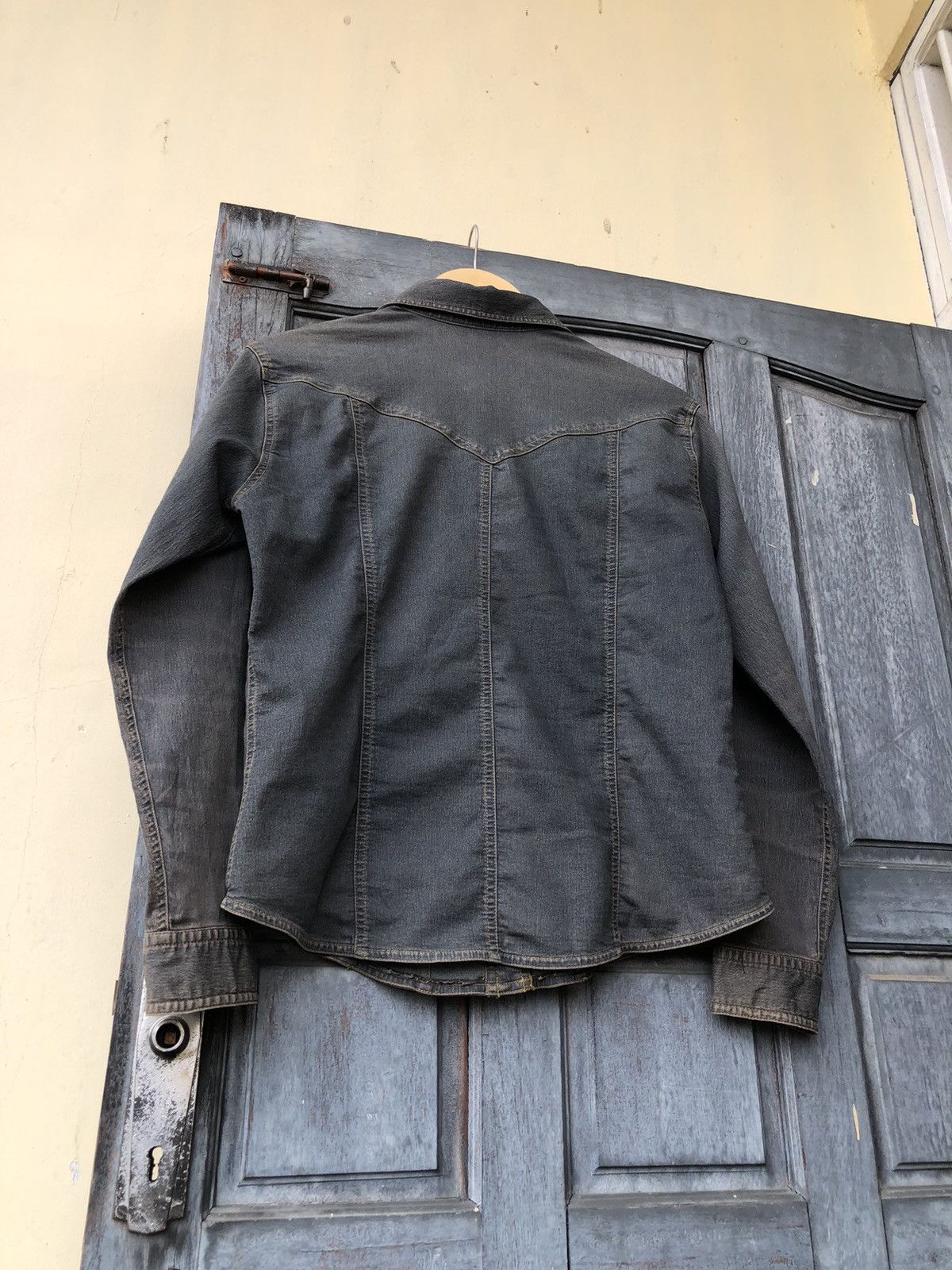 Vintage Flash Stretch Button Faded Distressed Japanese Babes Style Size M / US 6-8 / IT 42-44 - 15 Thumbnail