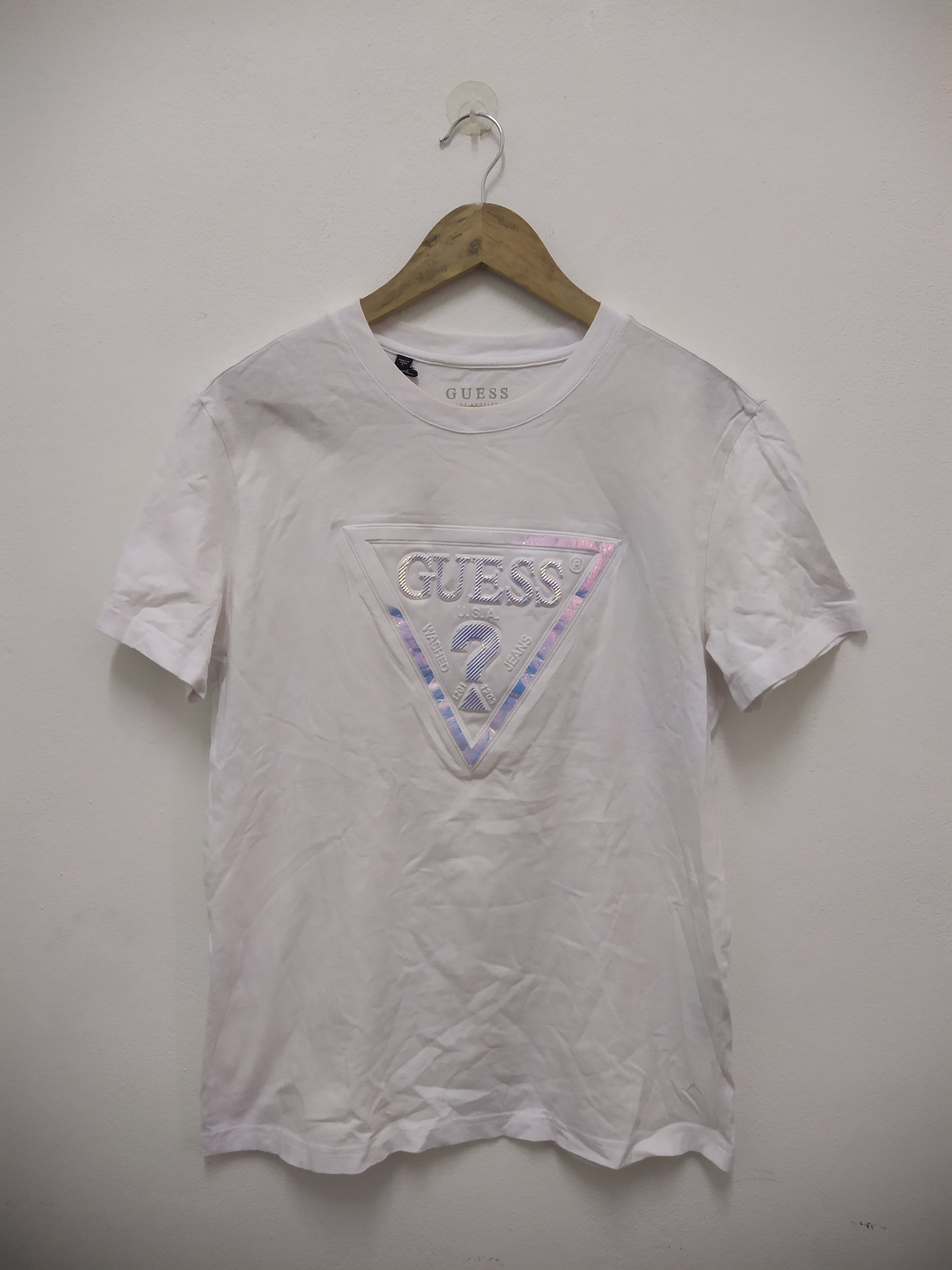 Guess spell out casual shirt