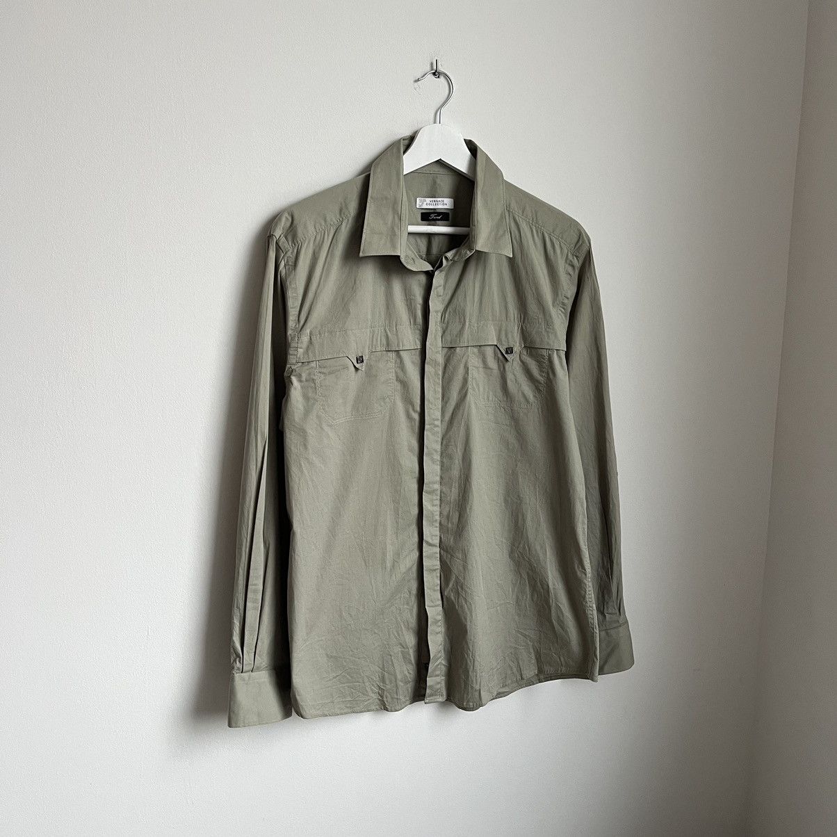 Versace Versace Collection Mens Shirt 42 Size US M / EU 48-50 / 2 - 1 Thumbnail
