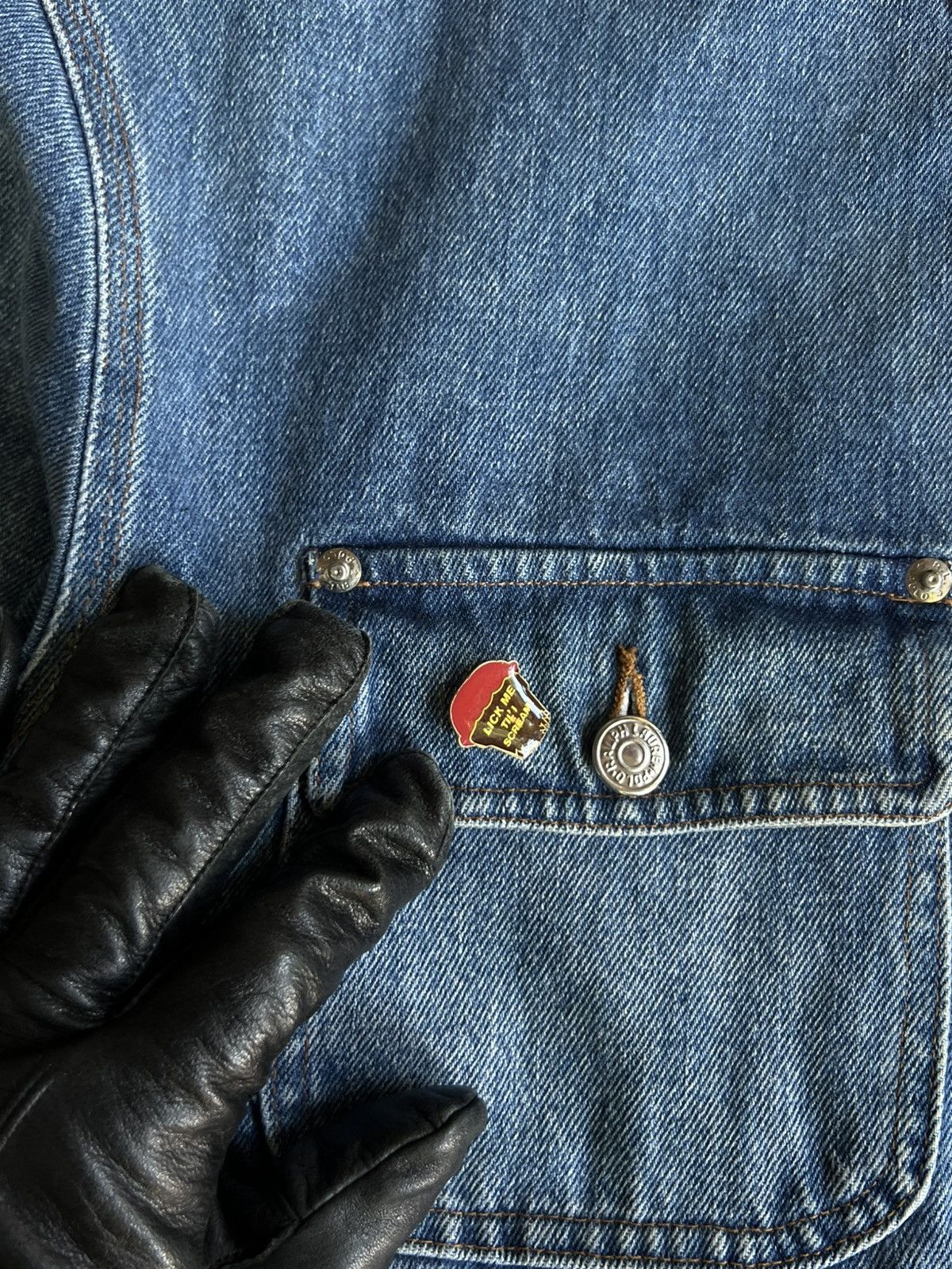 Polo Ralph Lauren Kanye West Sample Reference Polo Ralph Lauren Denim Jacket Size US L / EU 52-54 / 3 - 9 Thumbnail