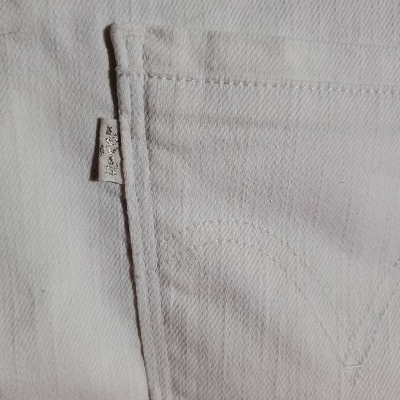Levi's Levi's Rare 80's White Sz 6 Shorts with Pockets Size 28" / US 6 / IT 42 - 3 Thumbnail