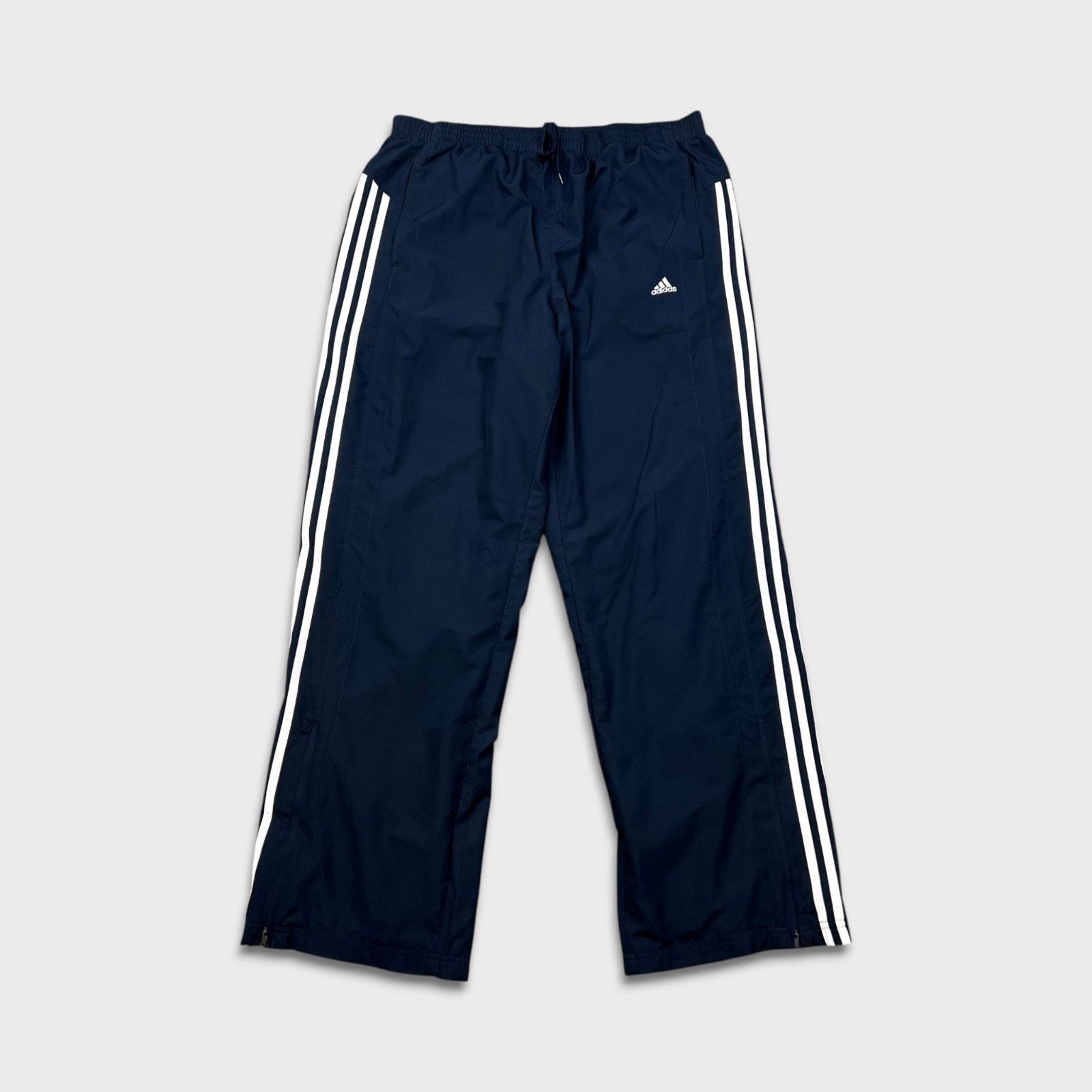 Adidas New VTG 90s Adidas Adibreak blue track pants button XL y2k 