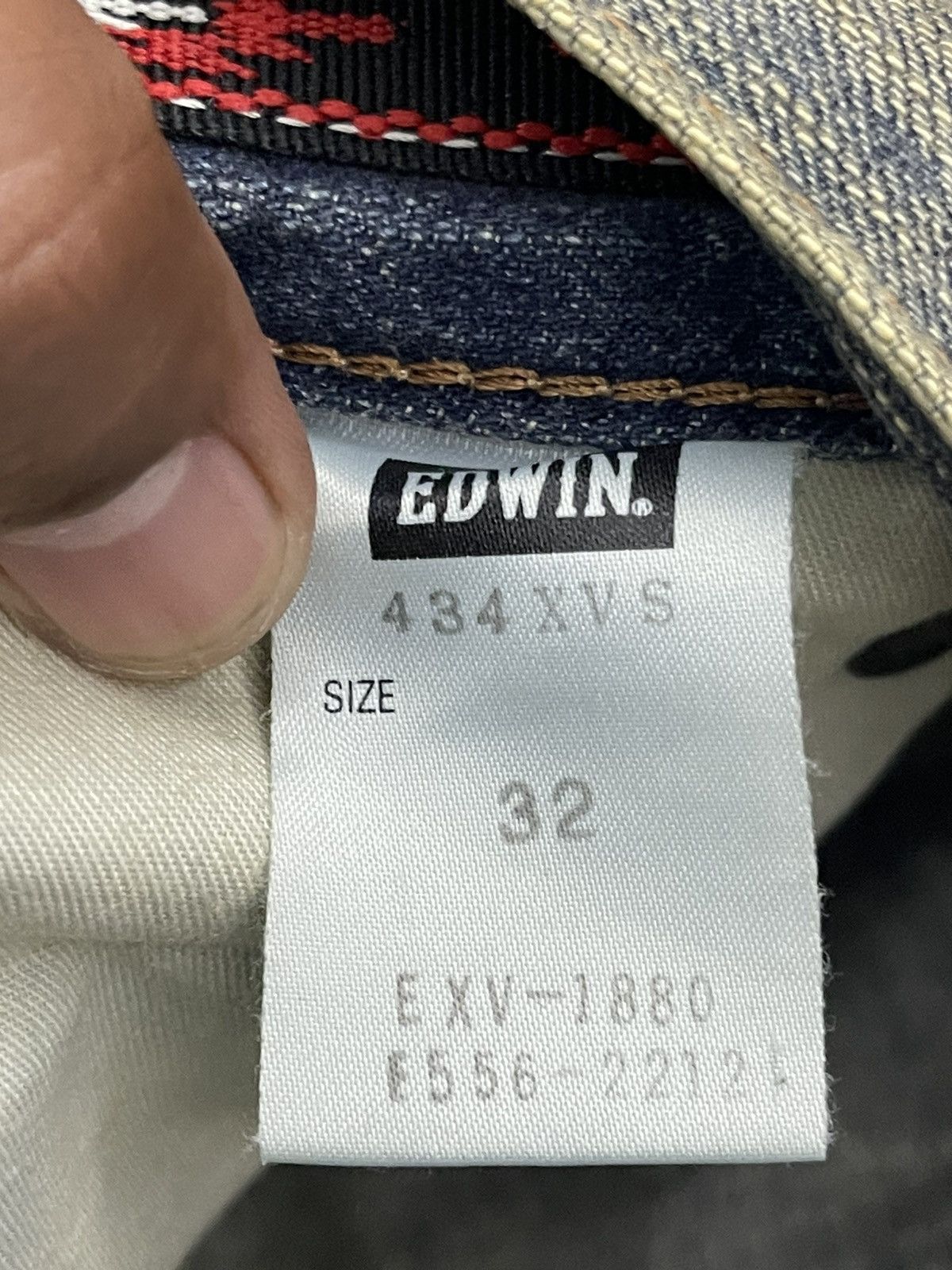 Edwin Edwin XV Baggy faded blue denim s6 Size US 32 / EU 48 - 8 Thumbnail